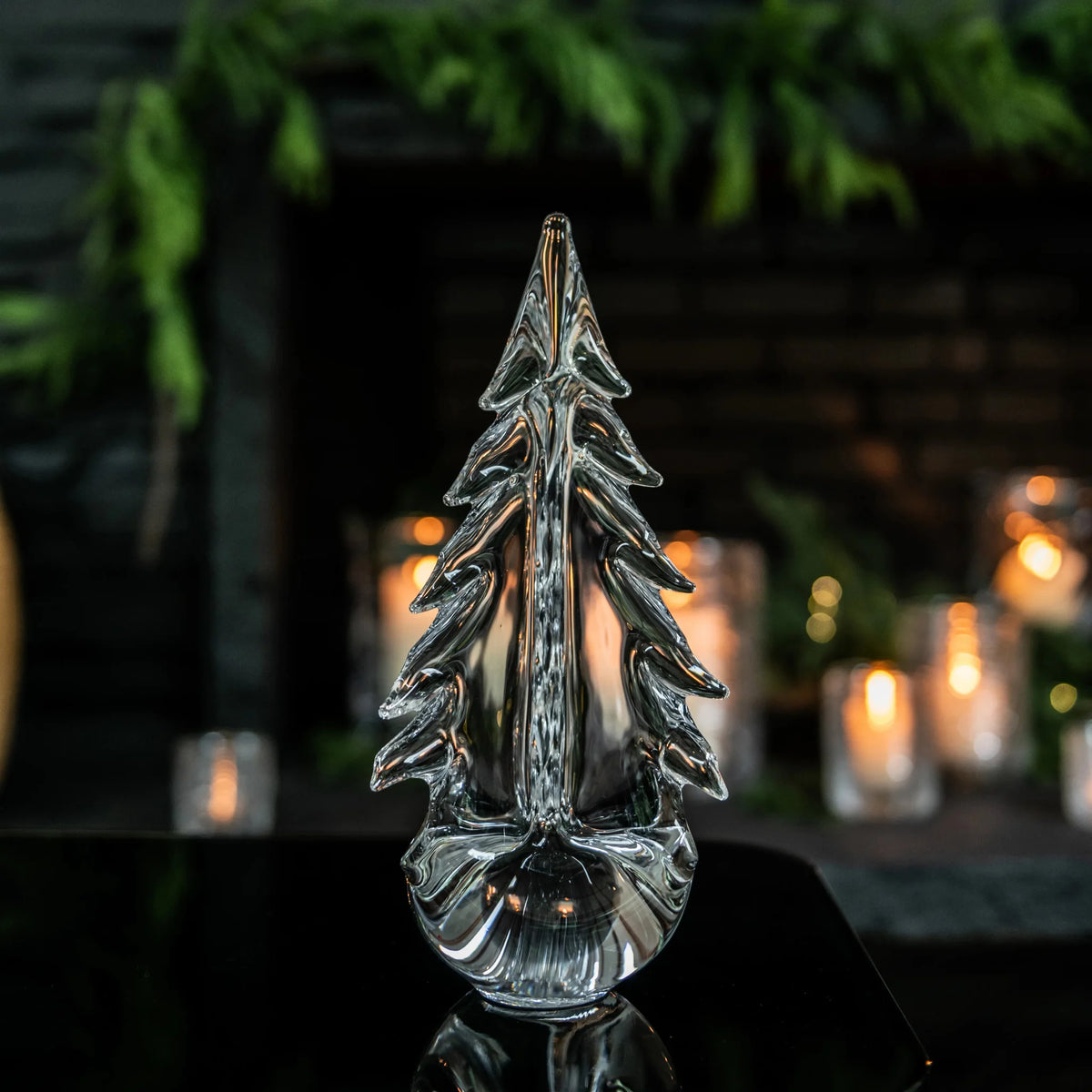 Vermont Evergreen Glass Tree