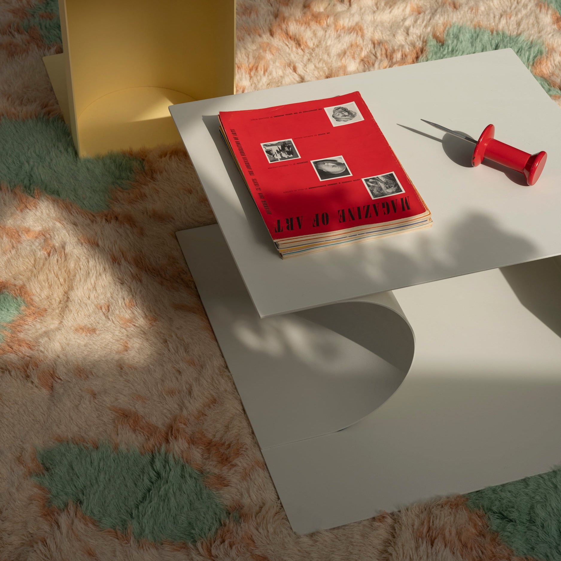 Glyph Side Table, Alpha