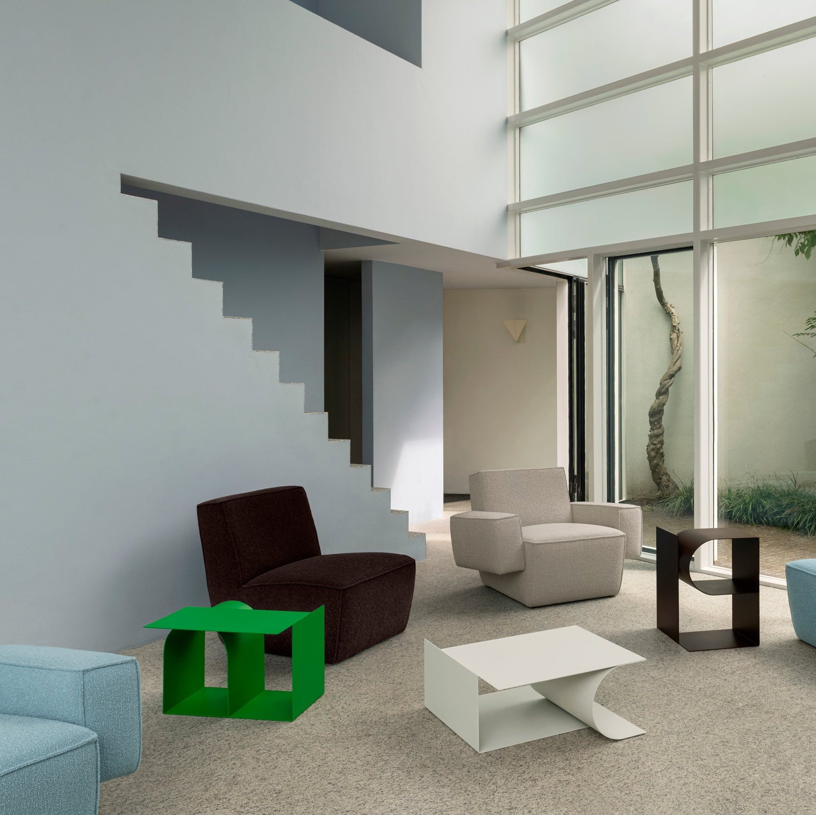 Glyph Side Table, Alpha