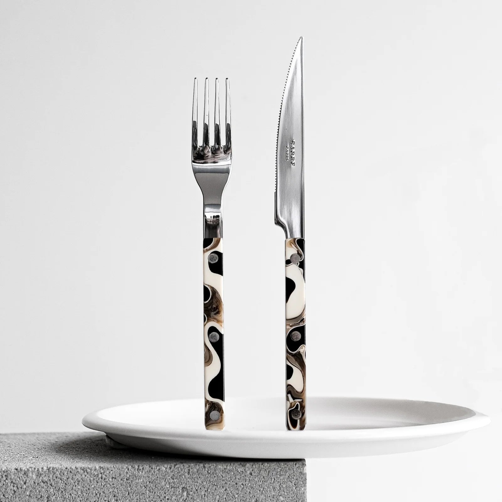 Bistrot Flatware, Black Dune, 4pc