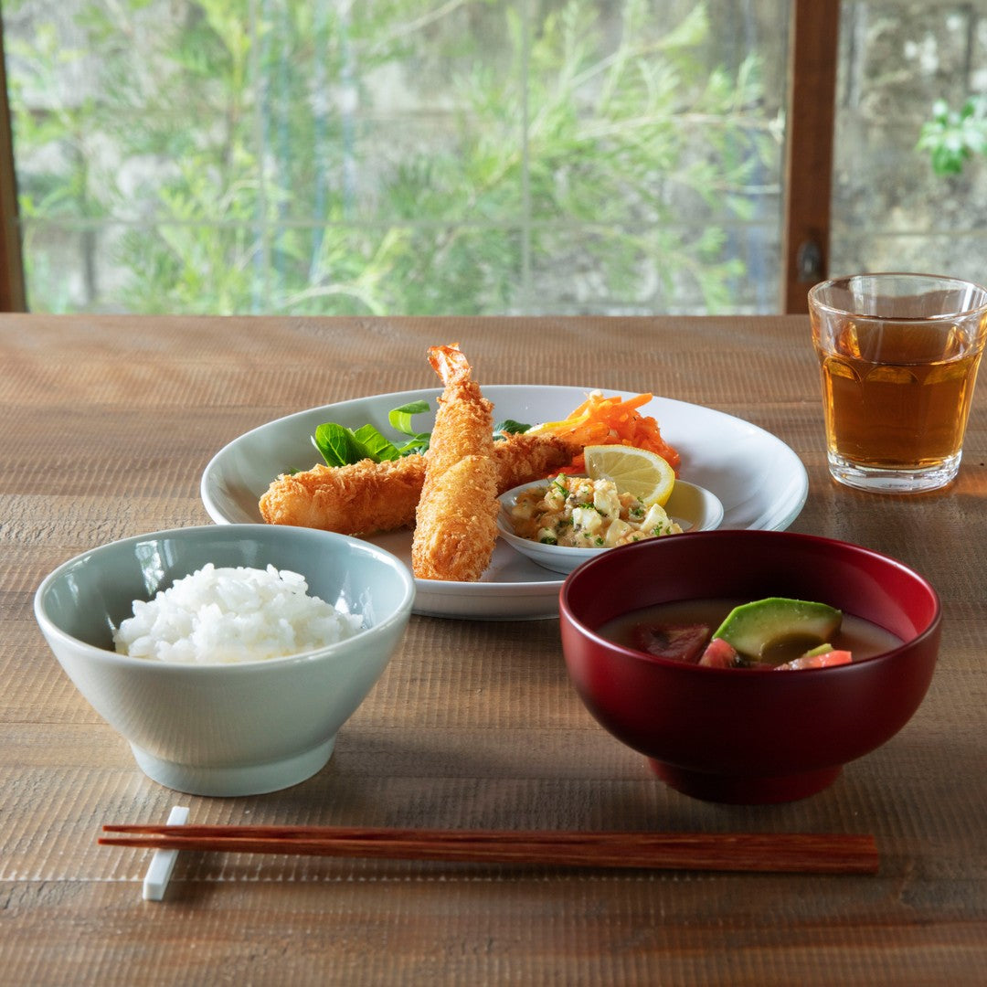 Ceramic Rice Bowl, White