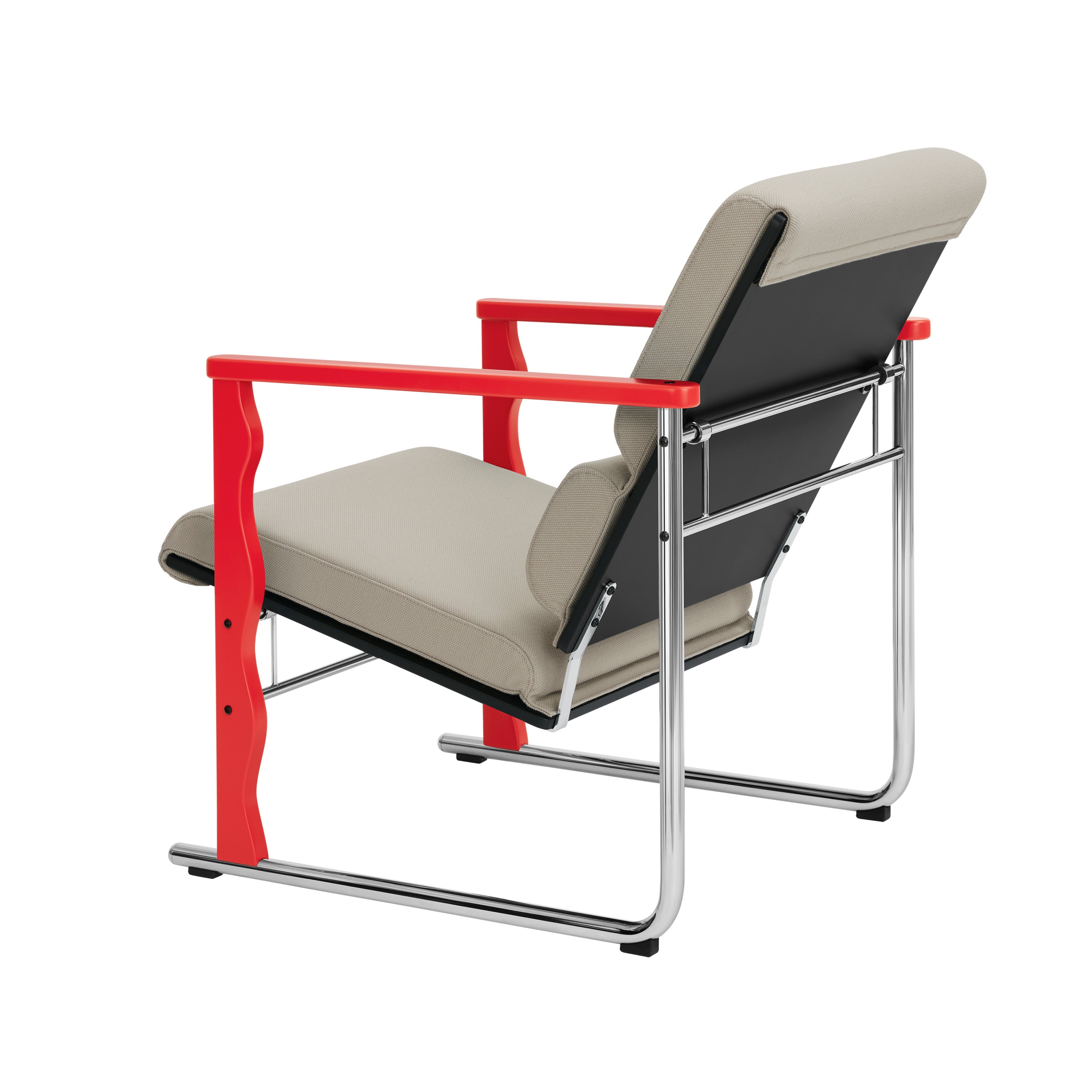 Experiment Lounge Chair, Red