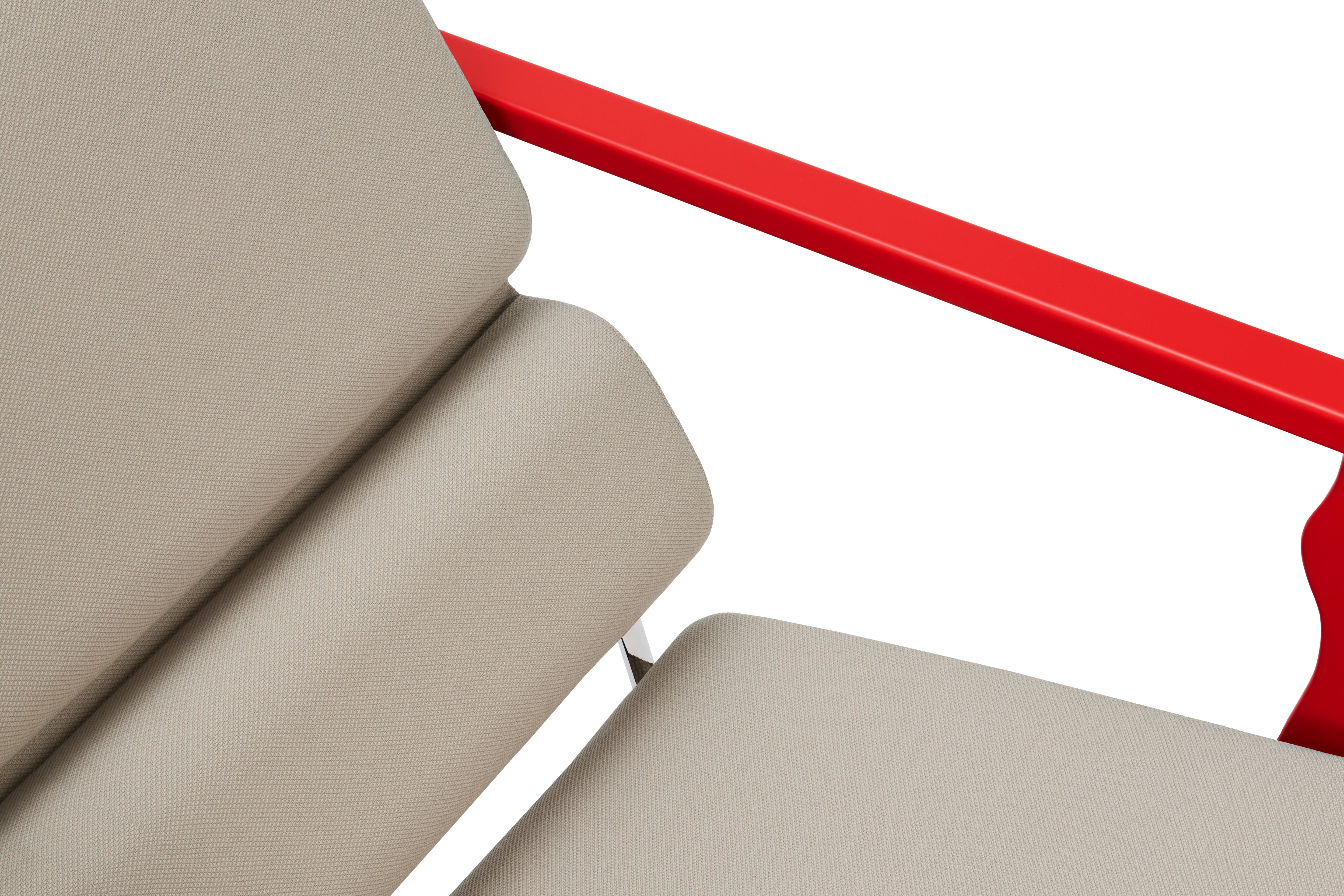 Experiment Lounge Chair, Red