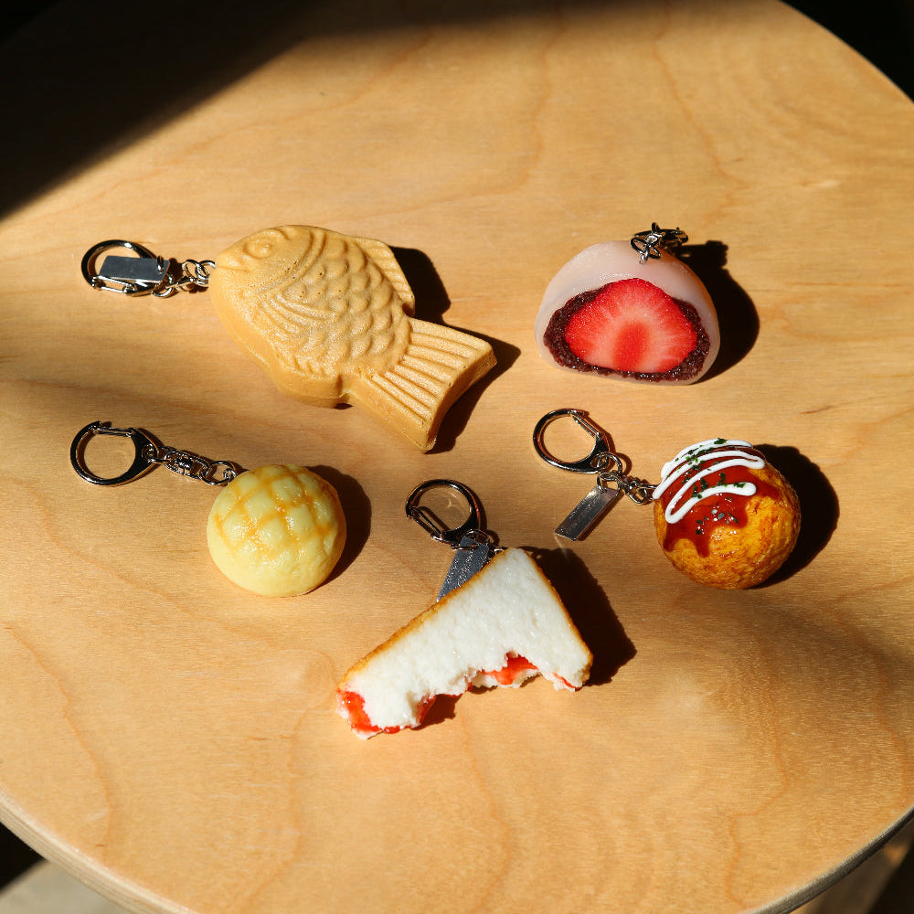 Japanese Faux Food Keychains