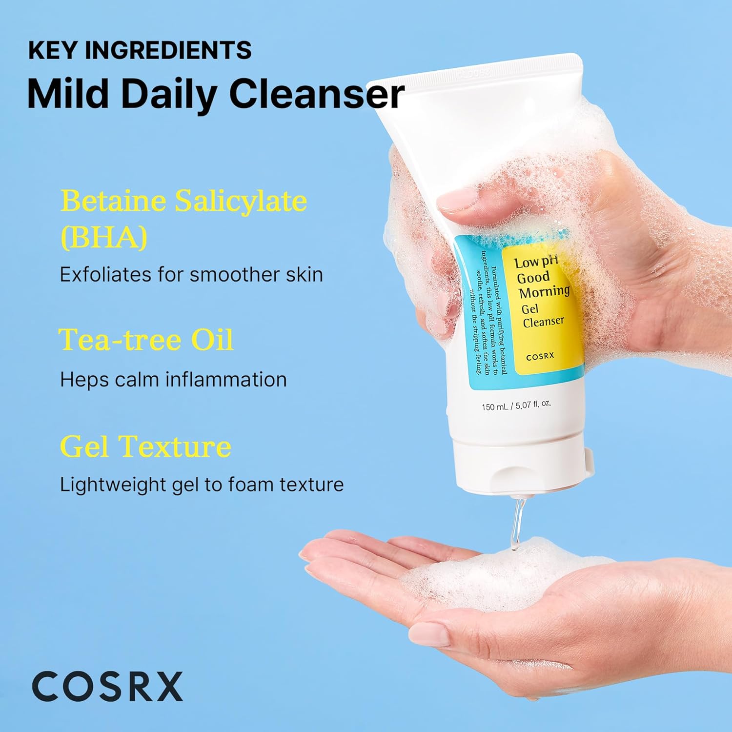 Low pH Good Morning Gel Cleanser, 150mL