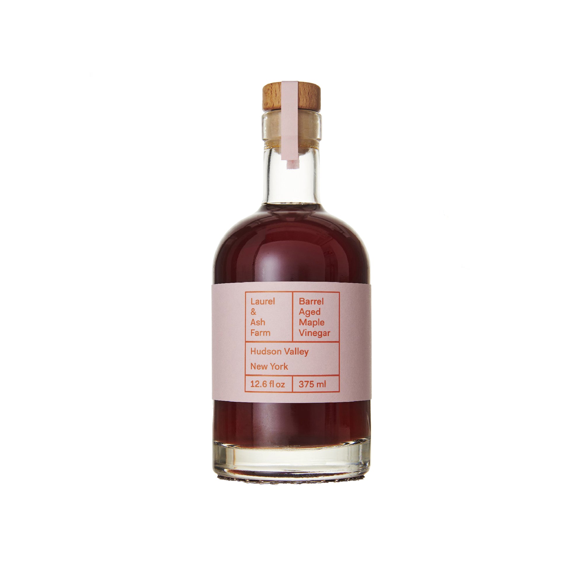 Barrel Aged Maple Vinegar, 375 mL.