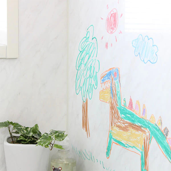 Rice Bran Bath Crayons, 10 Colors with Sponge