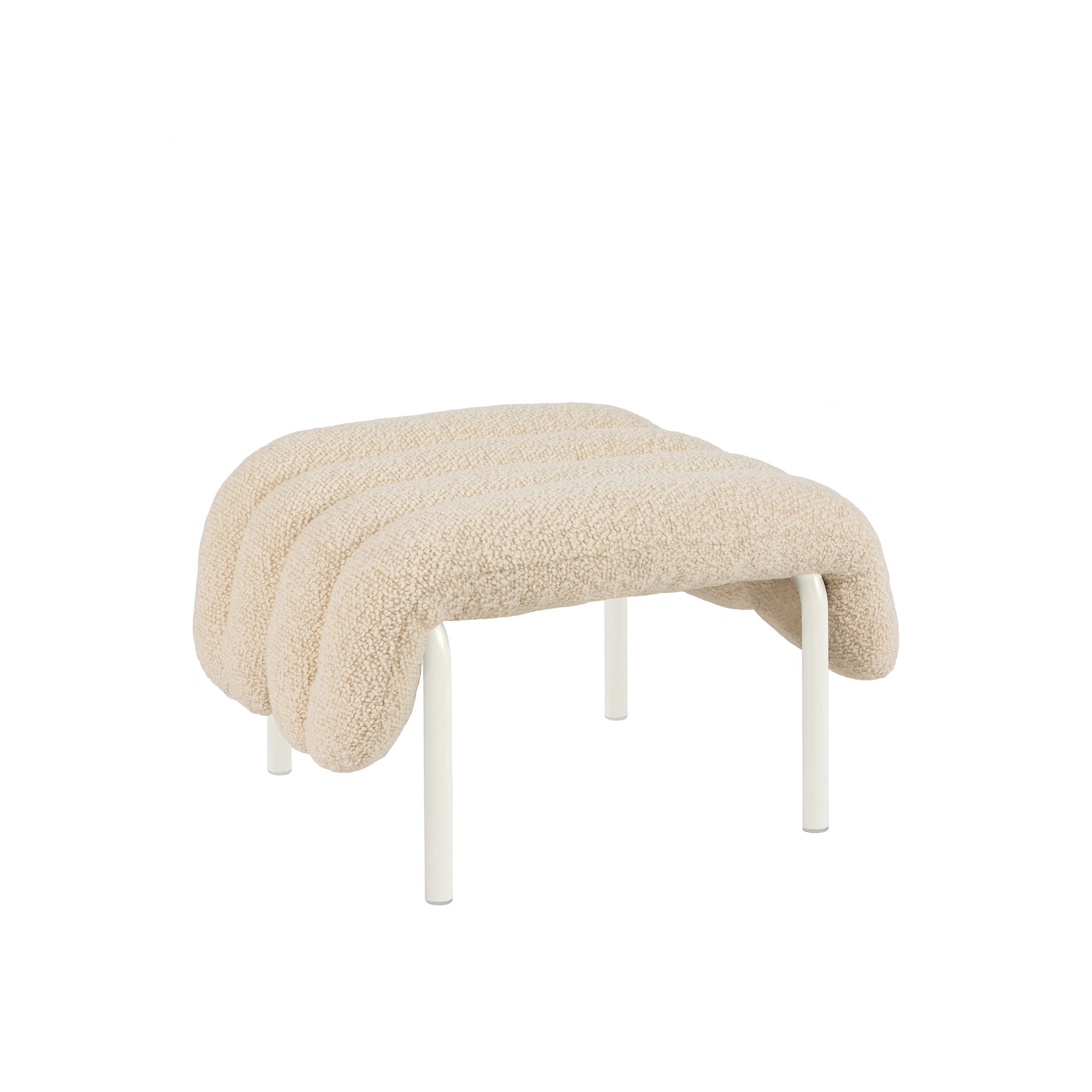 Puffy Ottoman, Cream