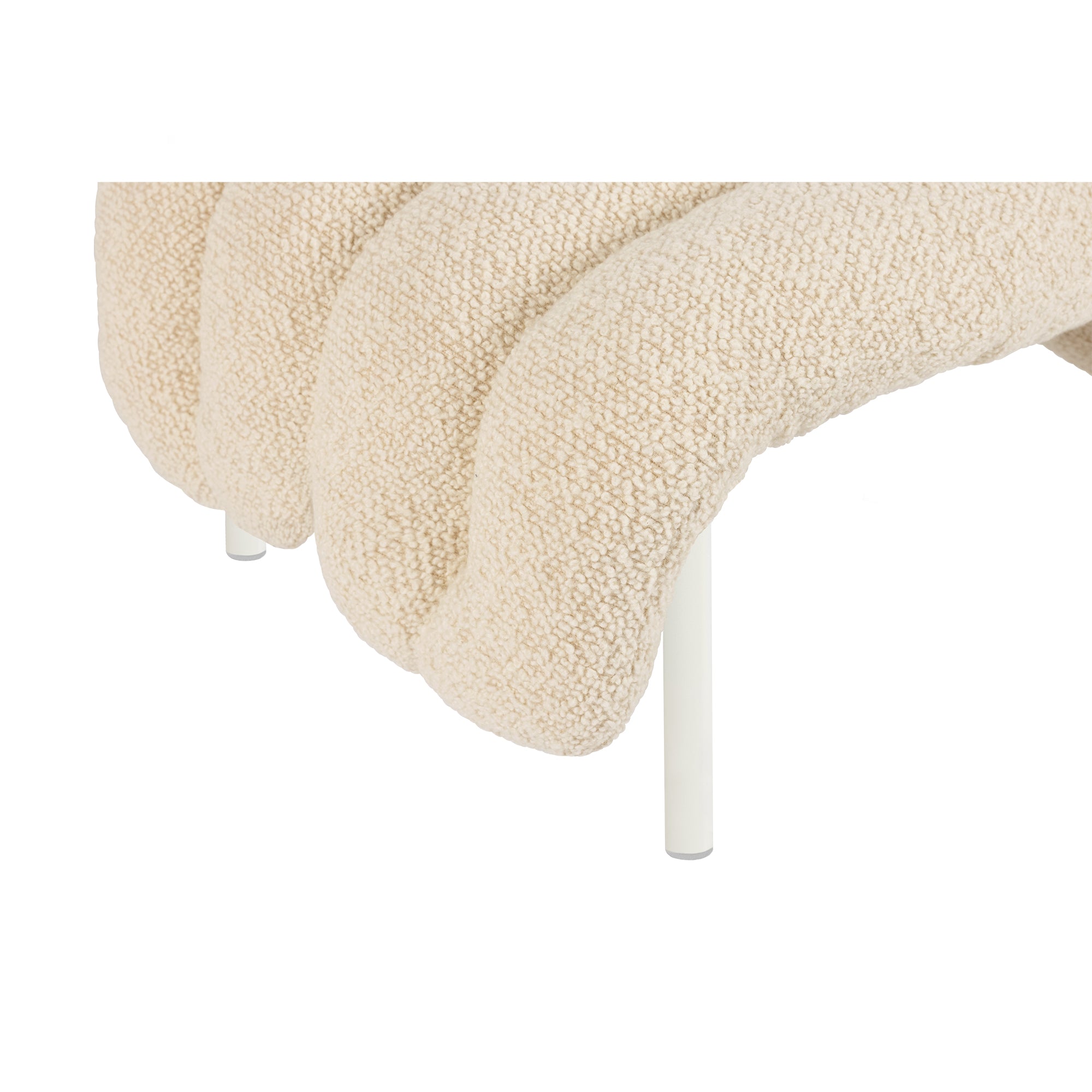 Puffy Ottoman, Cream