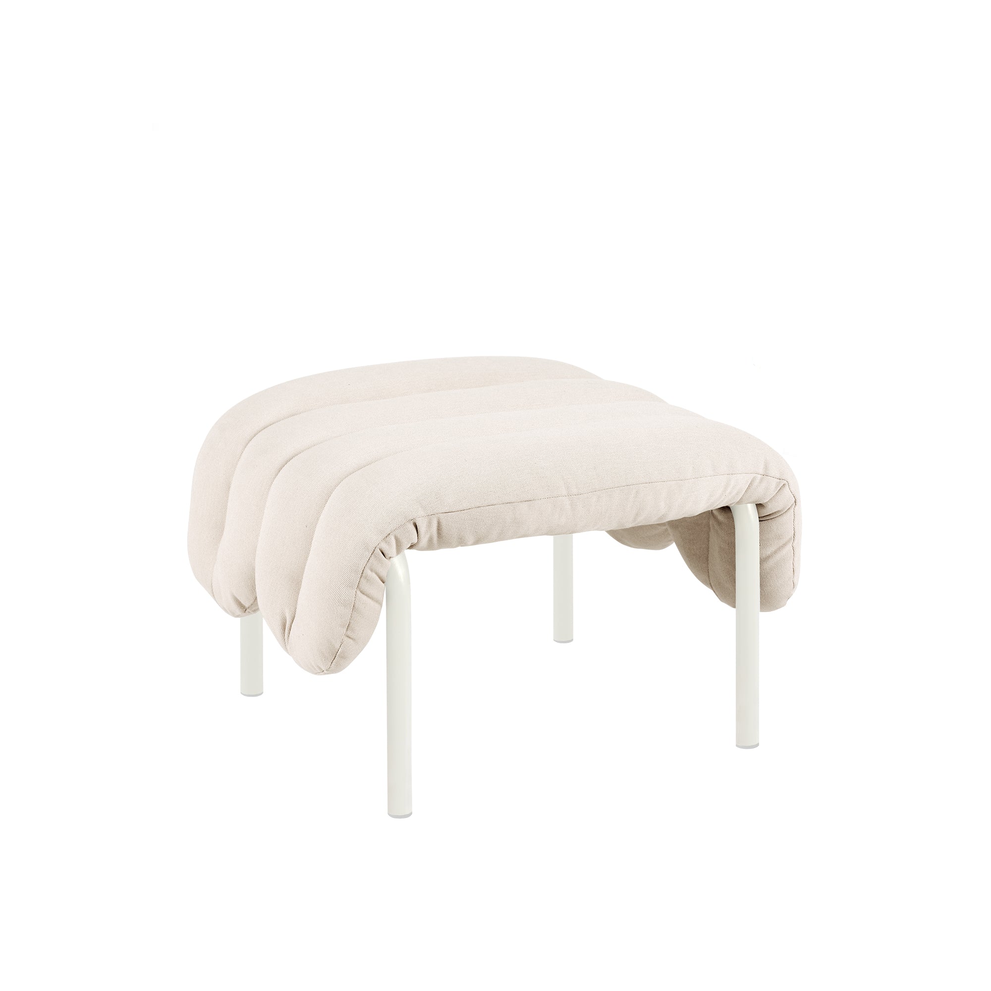 Puffy Ottoman, Cream