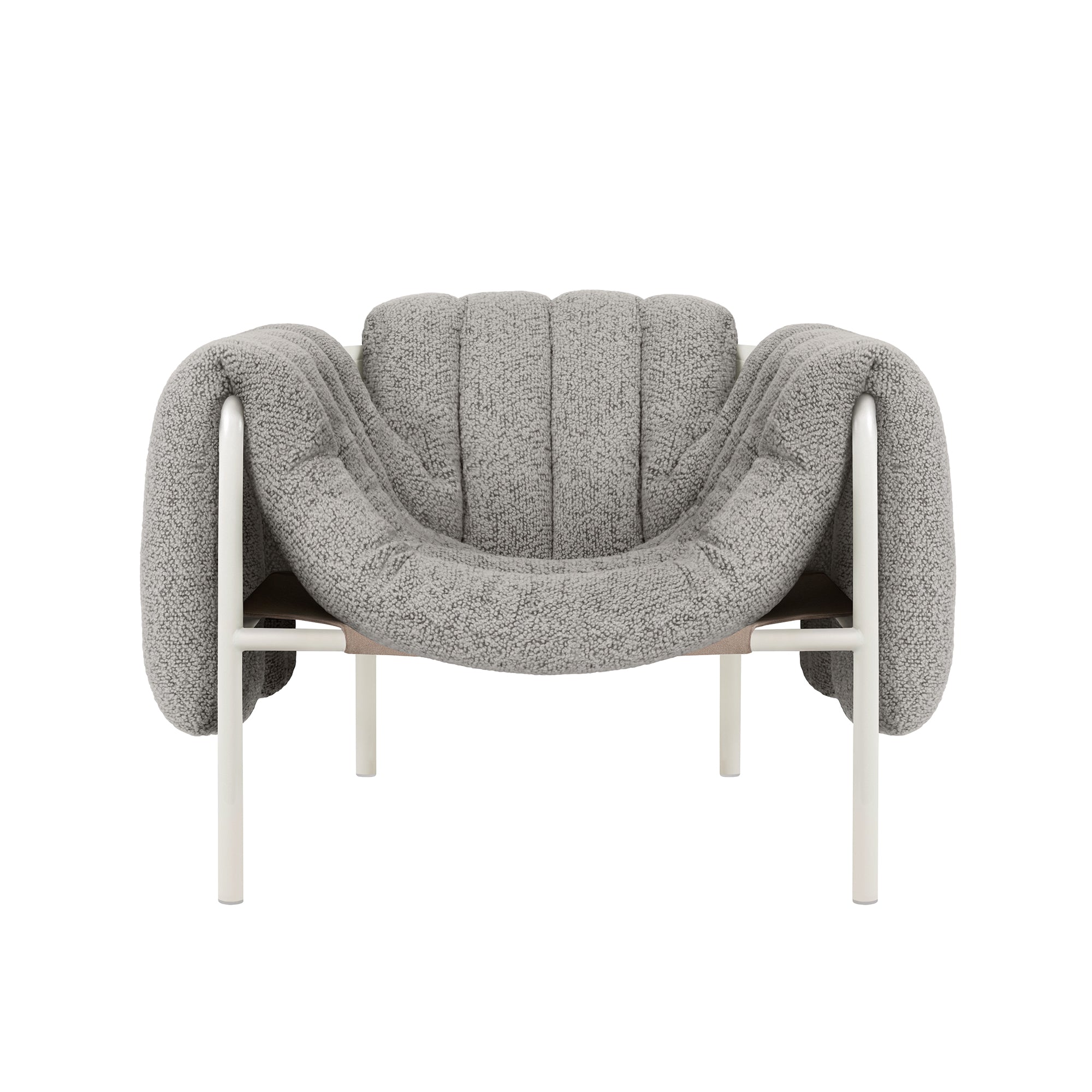 Puffy Lounge Chair, Cream