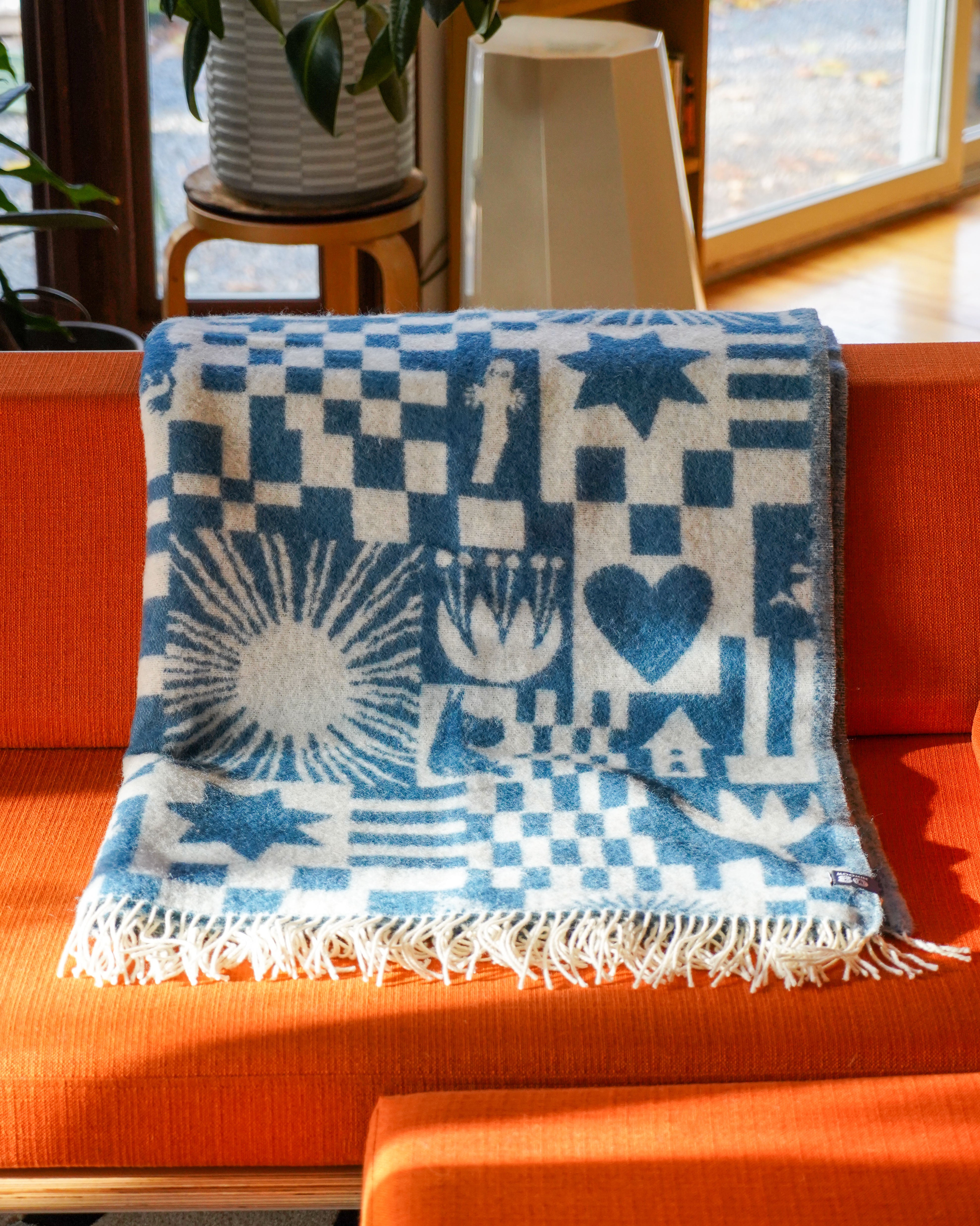 Wool Blanket, Moomin Play 80 Years