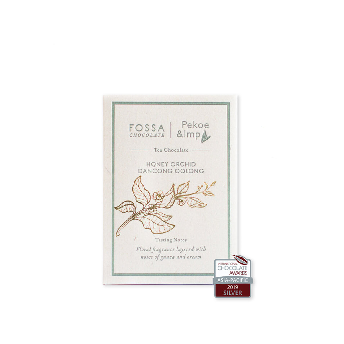 Honey Orchid Dancong Oolong Tea Chocolate, 50 g.