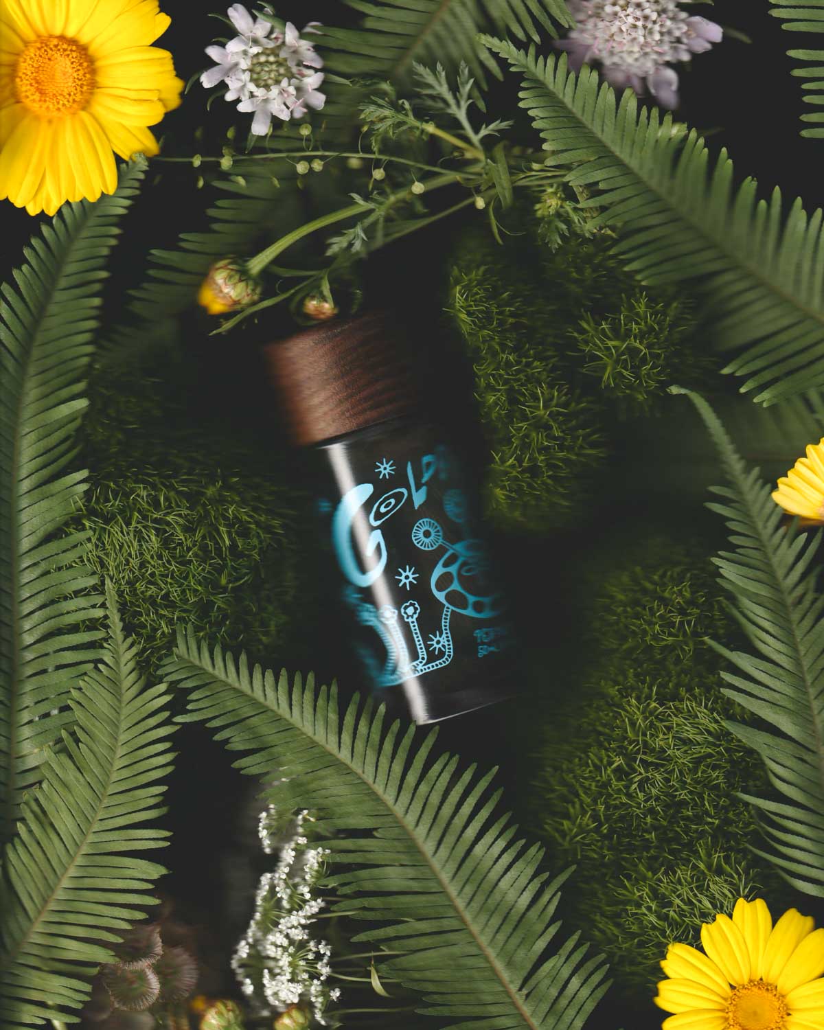 Brain Dead x Jeff Goldblum – Goldblooming, Eau de Parfum, 50 mL.