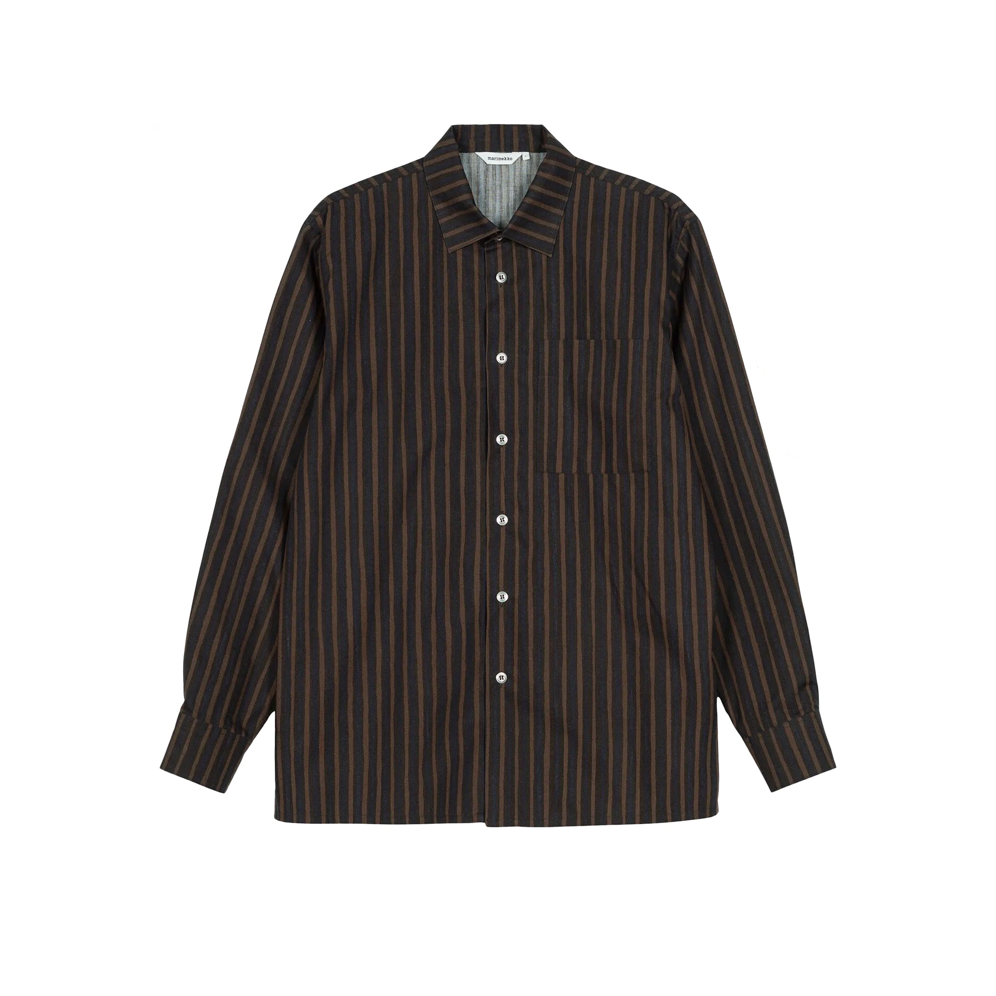 Jokapoika Shirt- Black + Brown