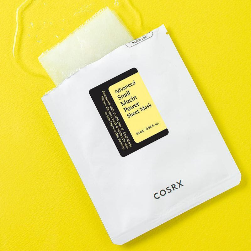 Advanced Snail Mucin Power Essence Sheet Mask, 1pc