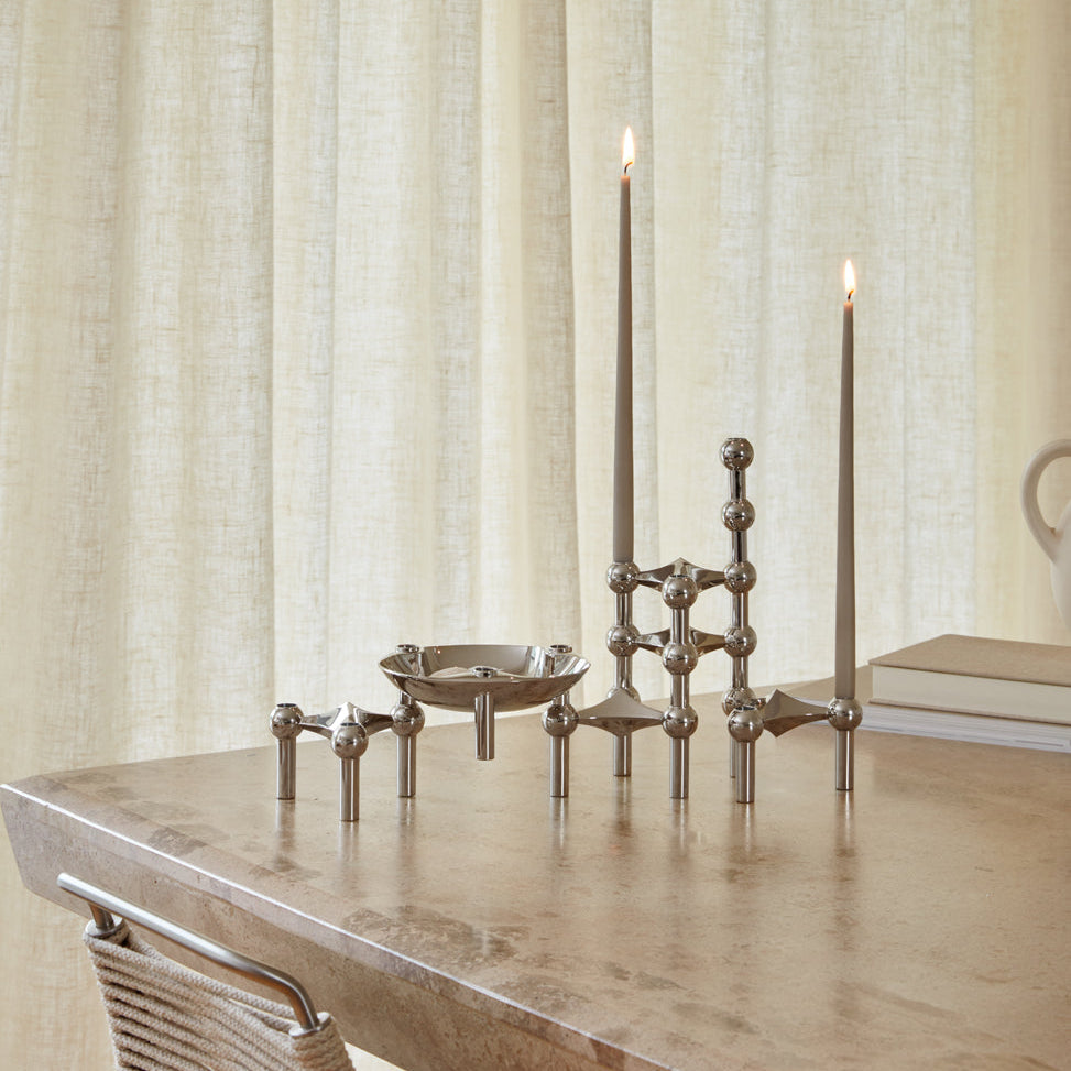 STOFF Nagel Taper Candle by Ester & Erik, Set of 6