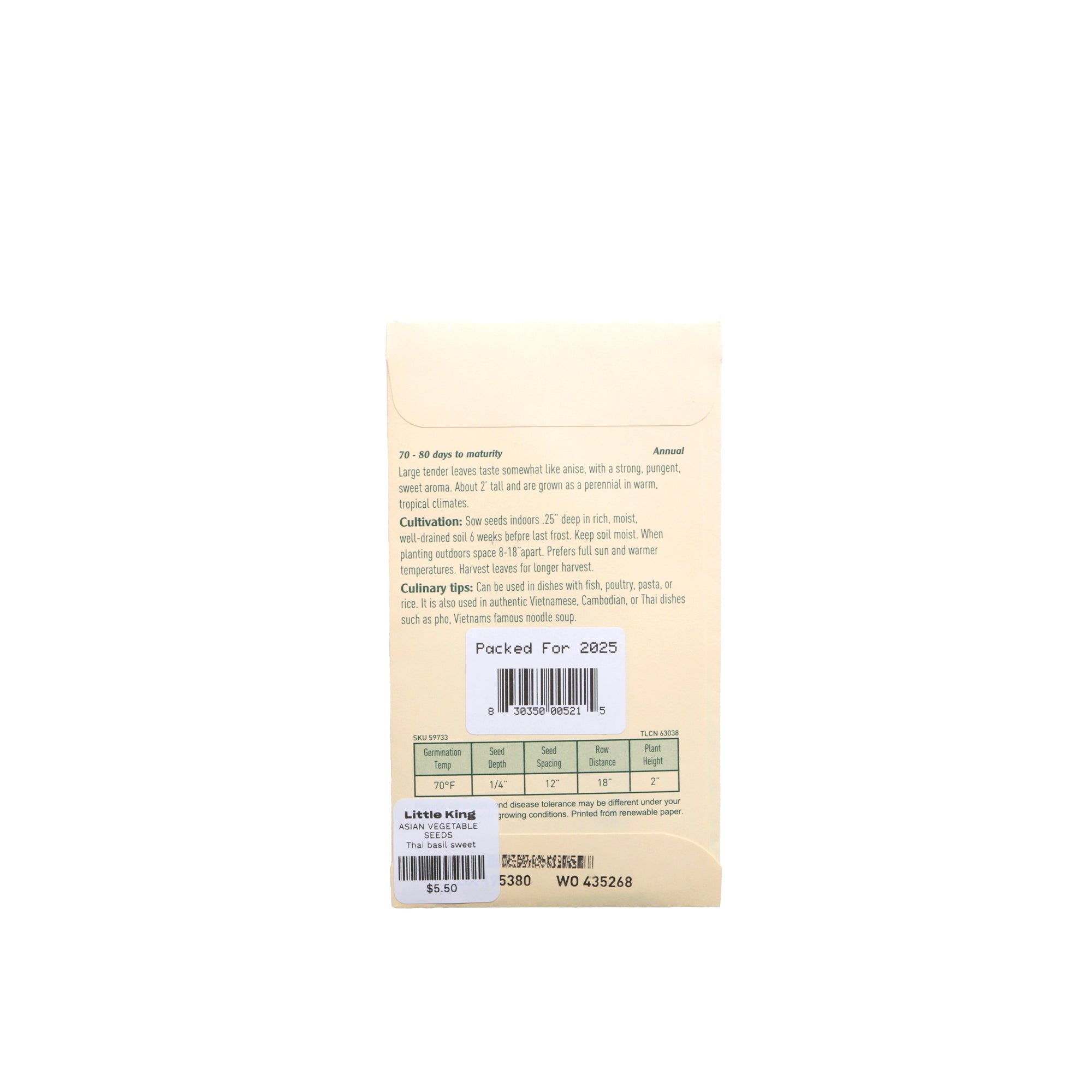 Asian Vegetable Seeds