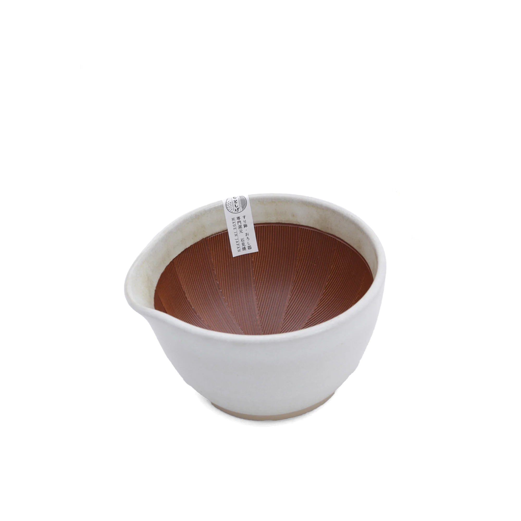 White Motoshige Mortar Bowl