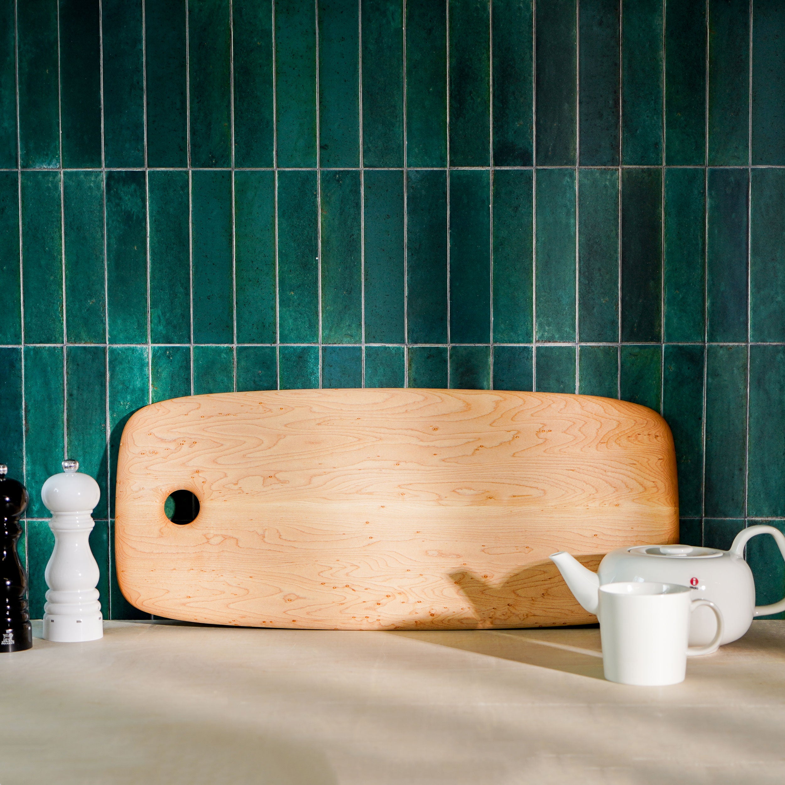 Bird's-Eye Maple Cutting Board, Rectangle