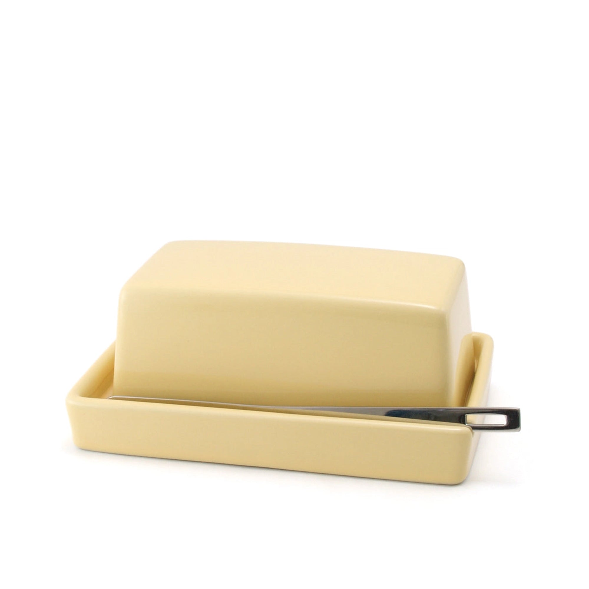 Butter Dish with Knife