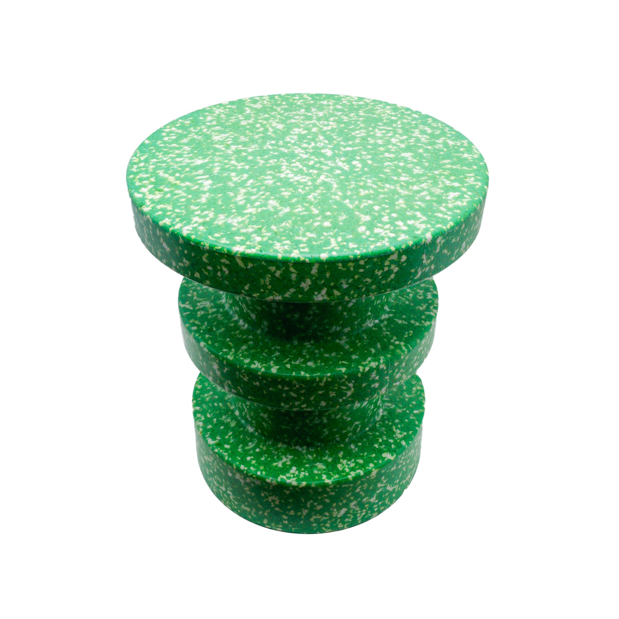 Bit Stool, Stack Green