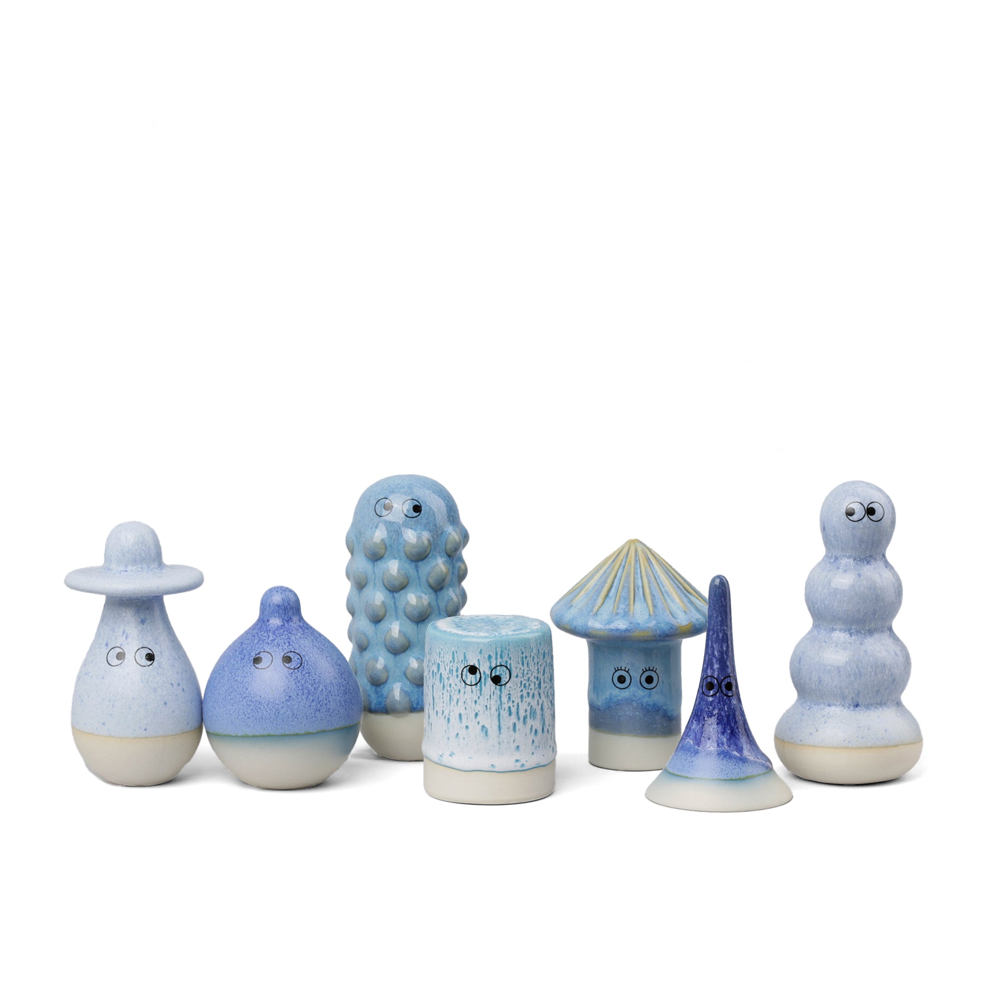 Familia Sculpture, Blue Family