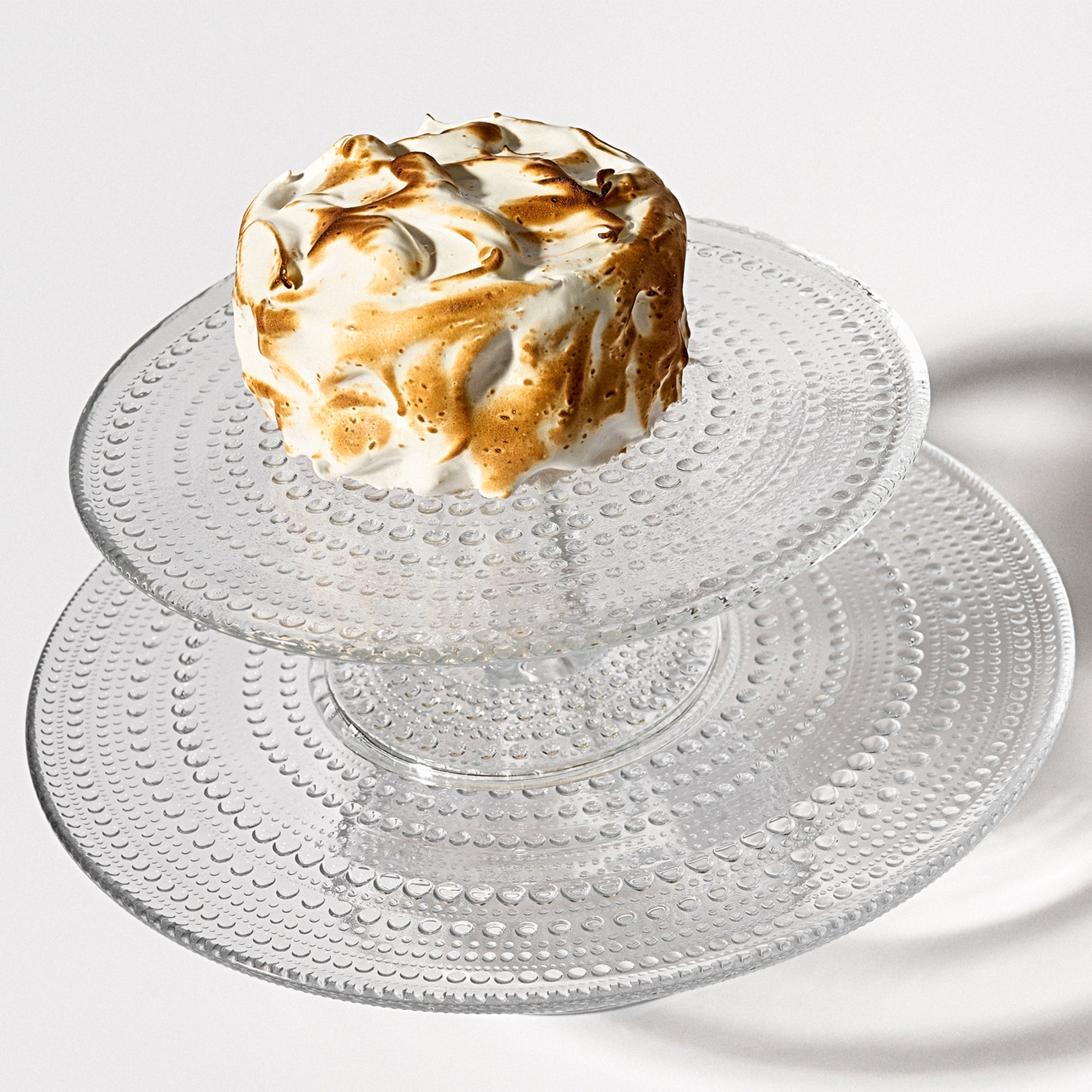 Kastehelmi Cake Stand, 12.5", Clear