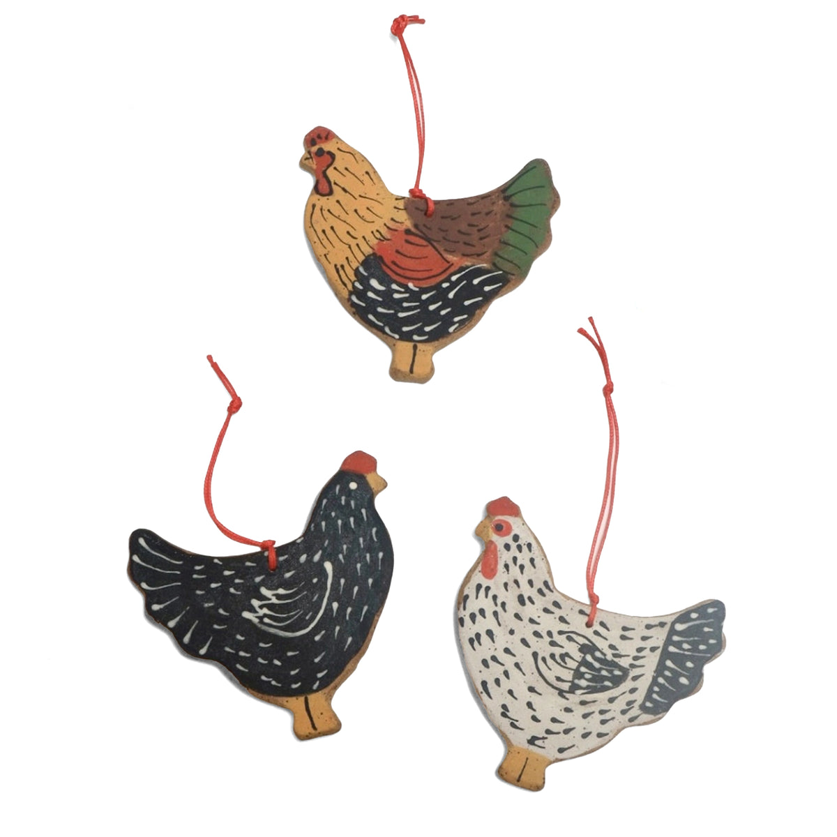 Chicken Ornaments