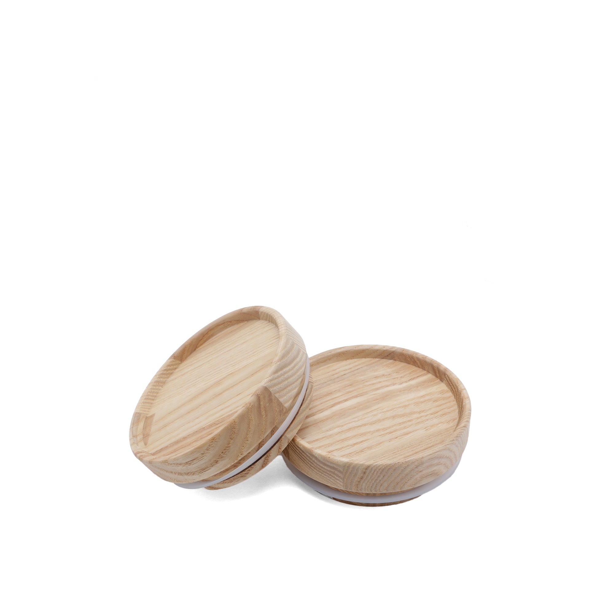 Wooden Lid with Silicone Gasket