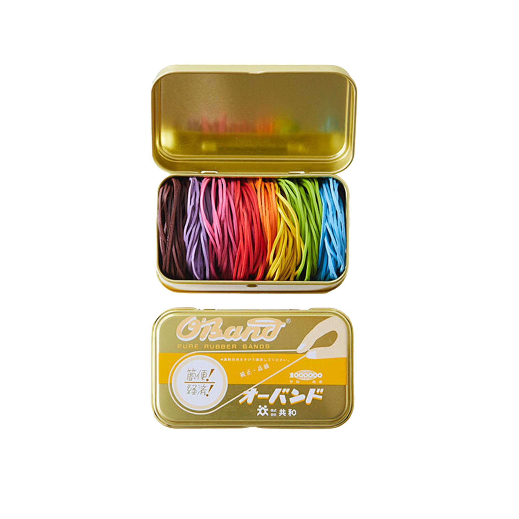 O'Band Rubber Bands Tin