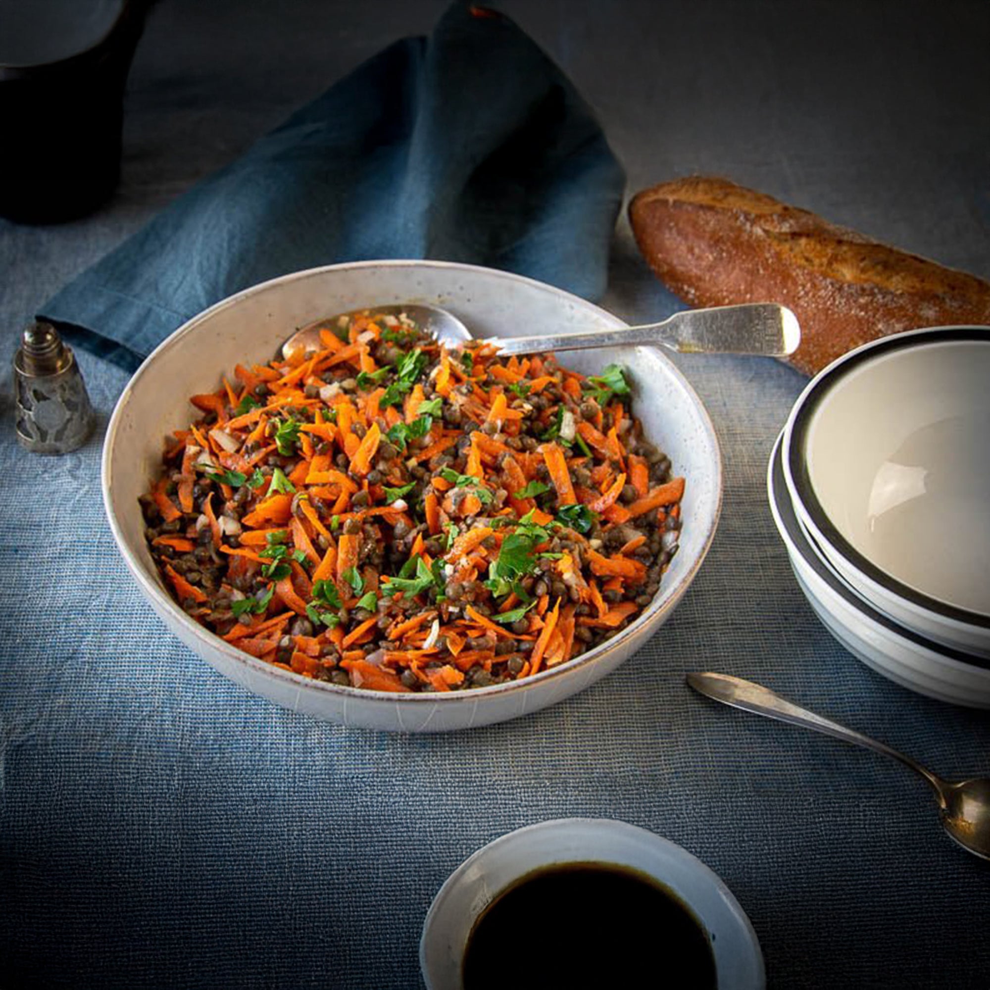 French-Style Green Lentil