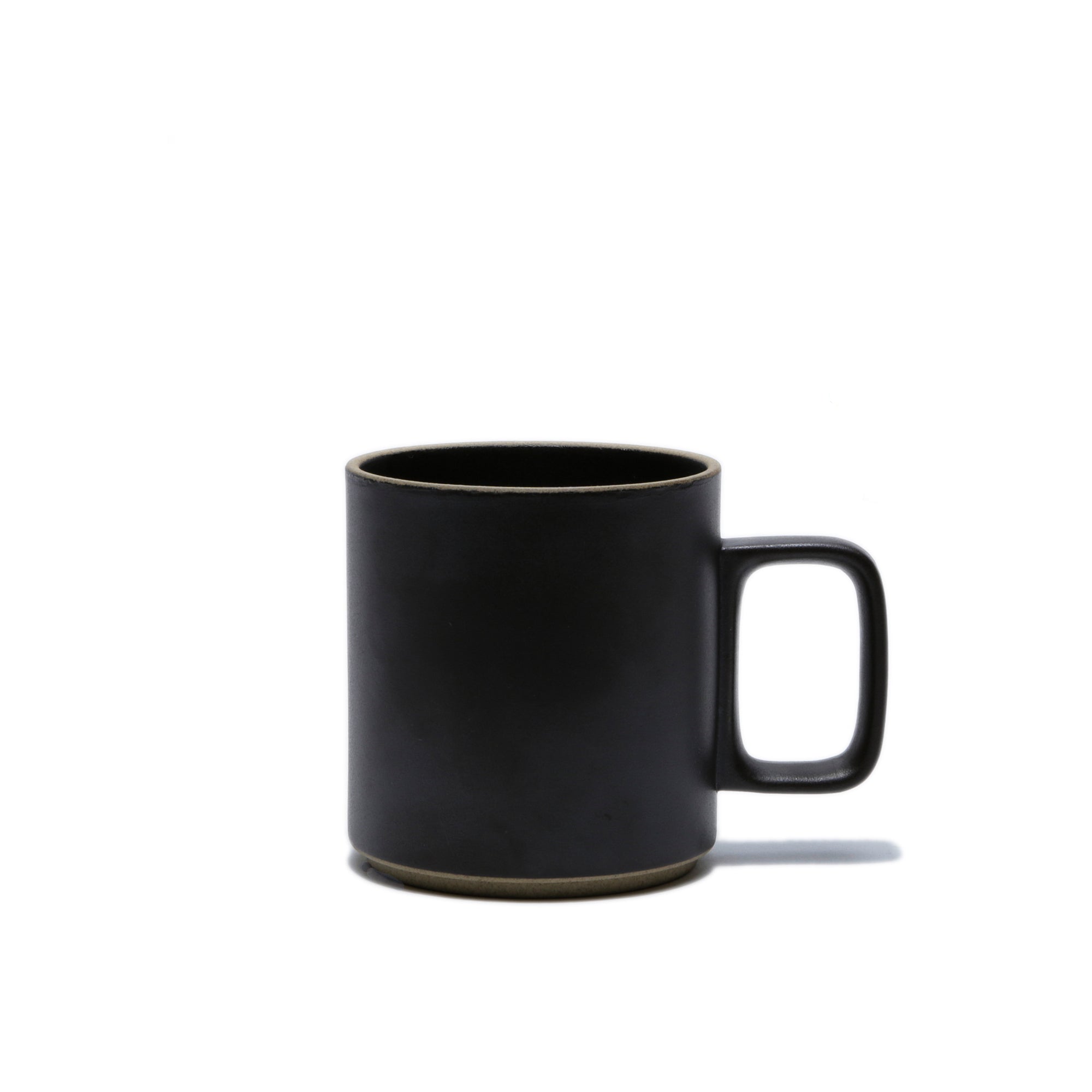 Matte Black Porcelain Ceramic Mug