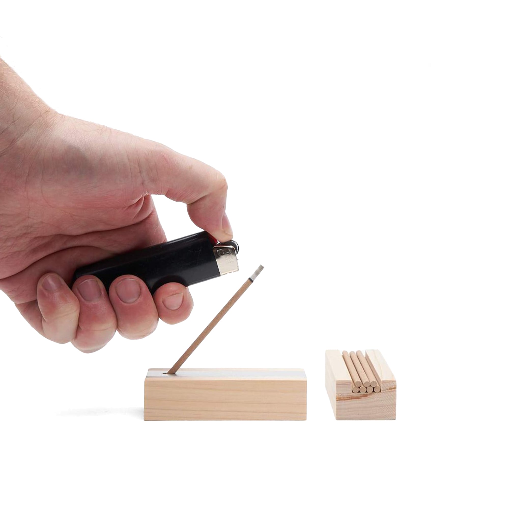 Hinoki Forest Incense with Holder