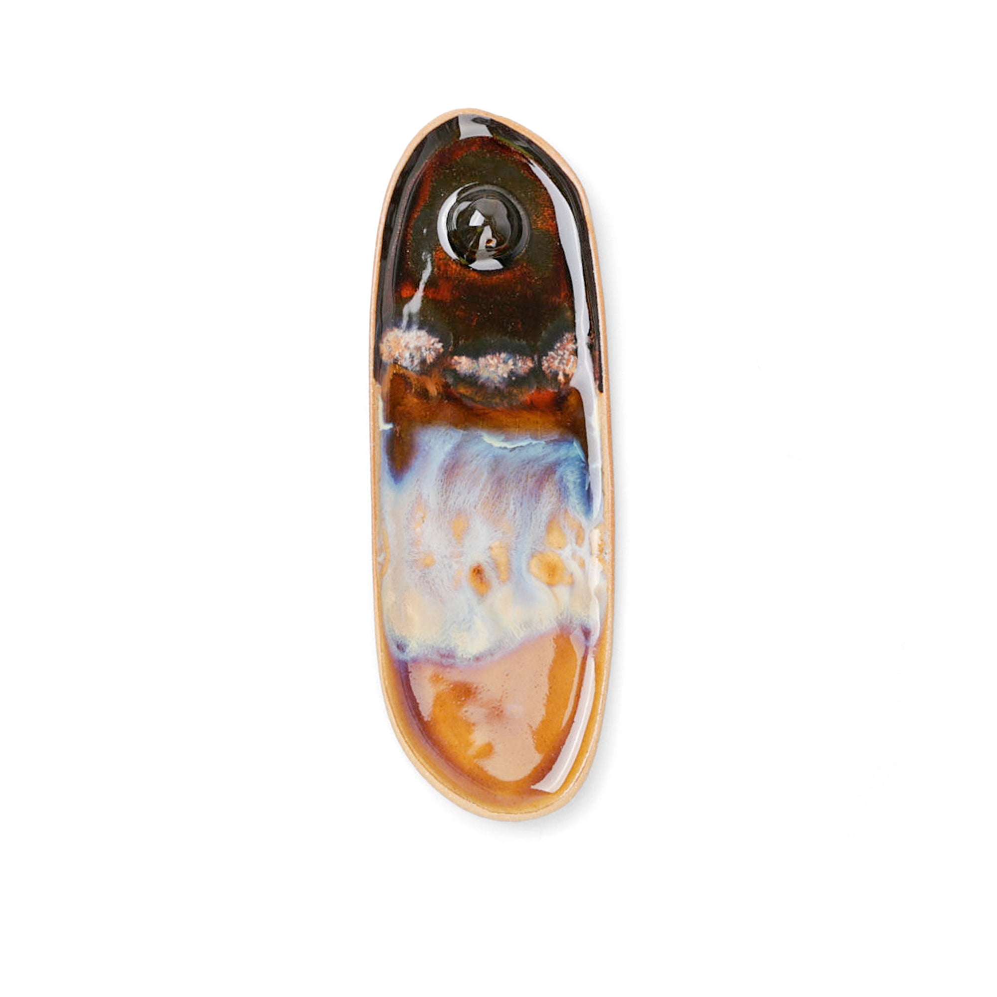 Curious Clay Long Incense Dish