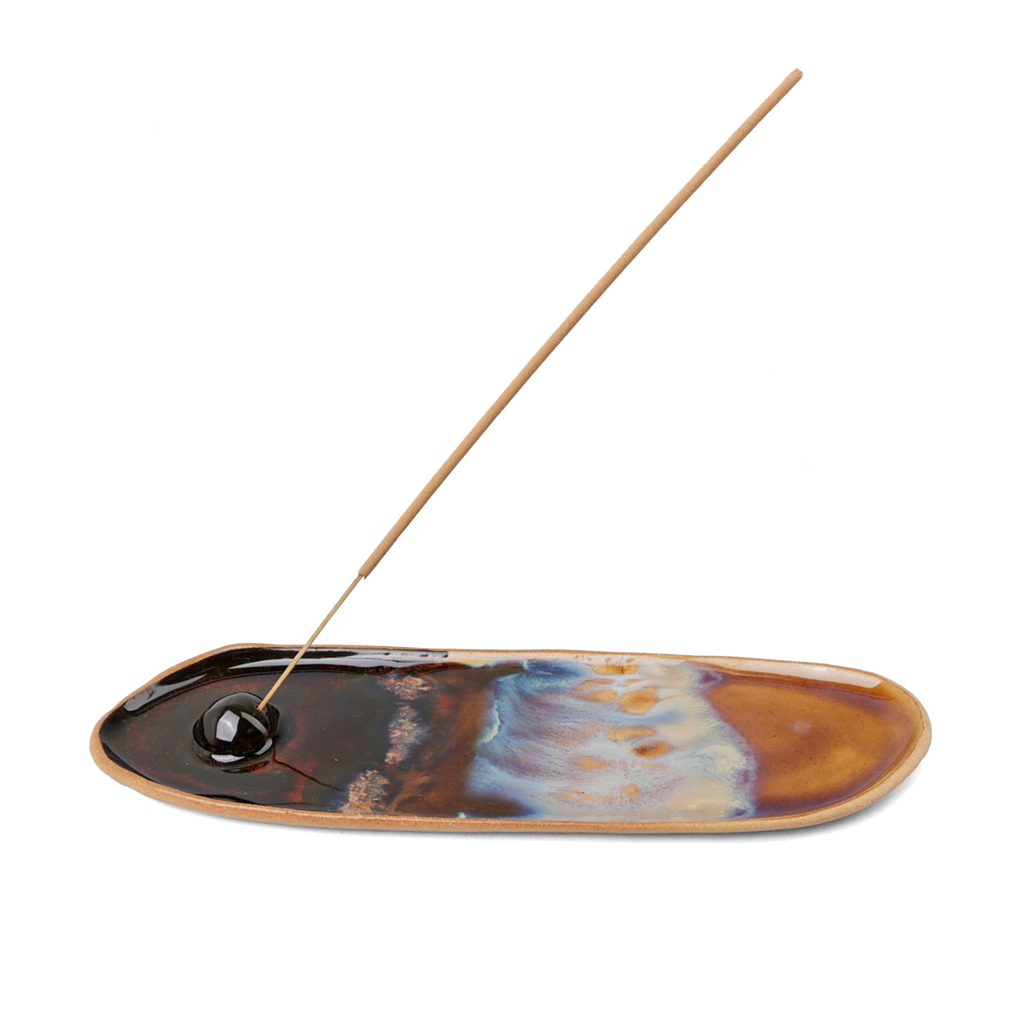 Curious Clay Long Incense Dish