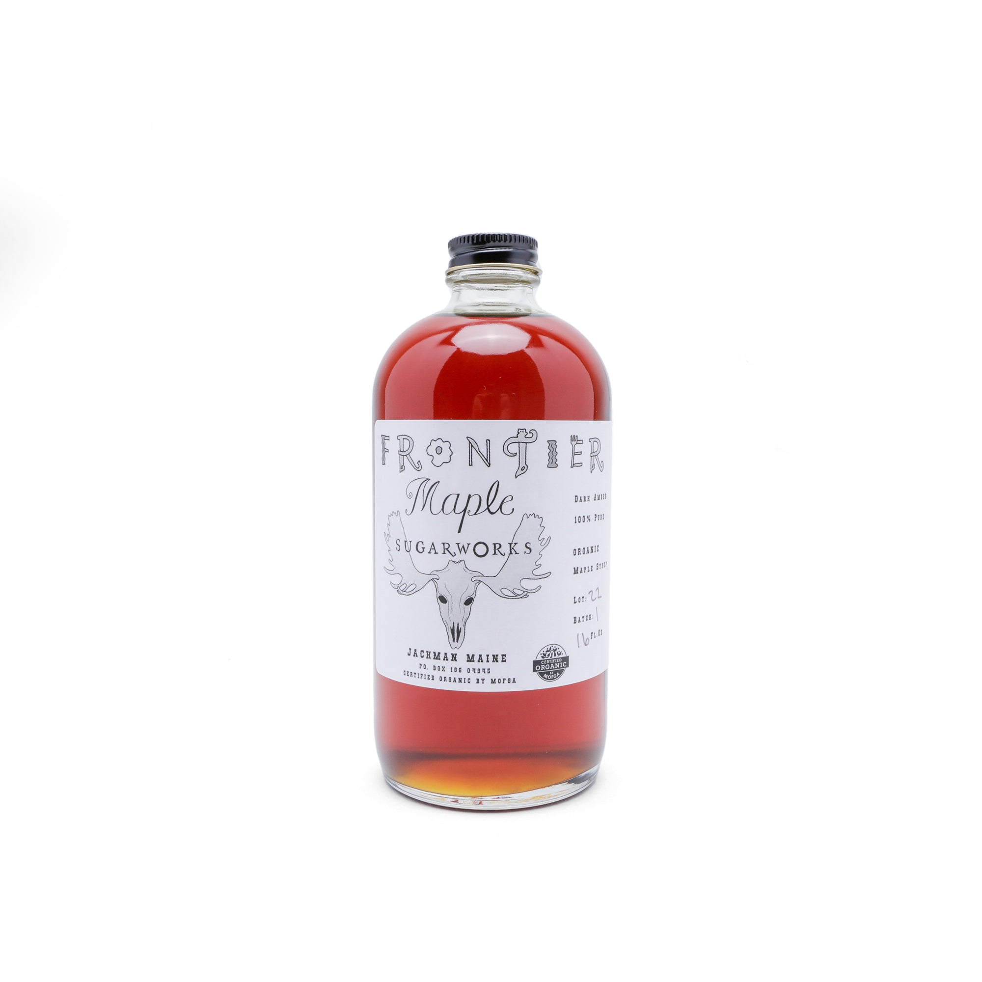 100% Pure Organic Maple Syrup, 16 fl.oz.