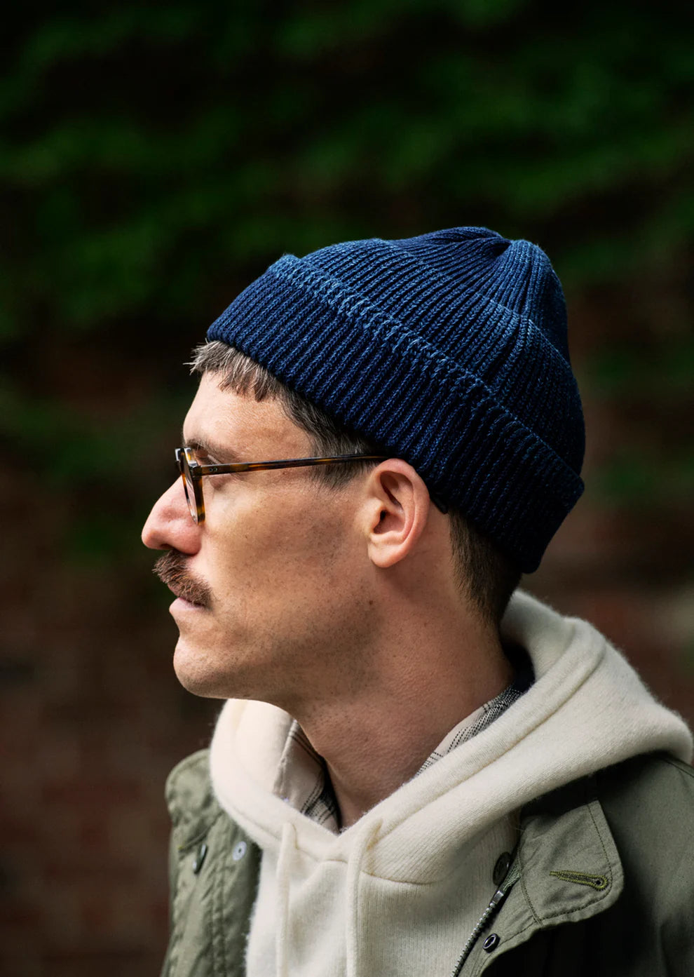 Indigo Mil Toque Hat