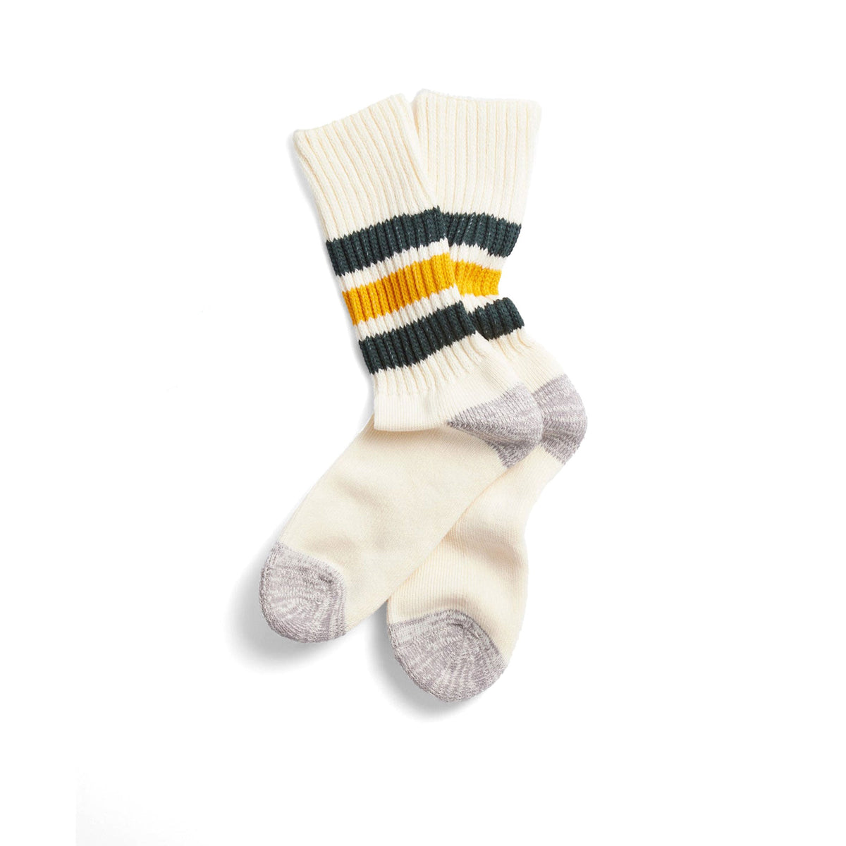 Coarse Ribbed Old School Crew Socks