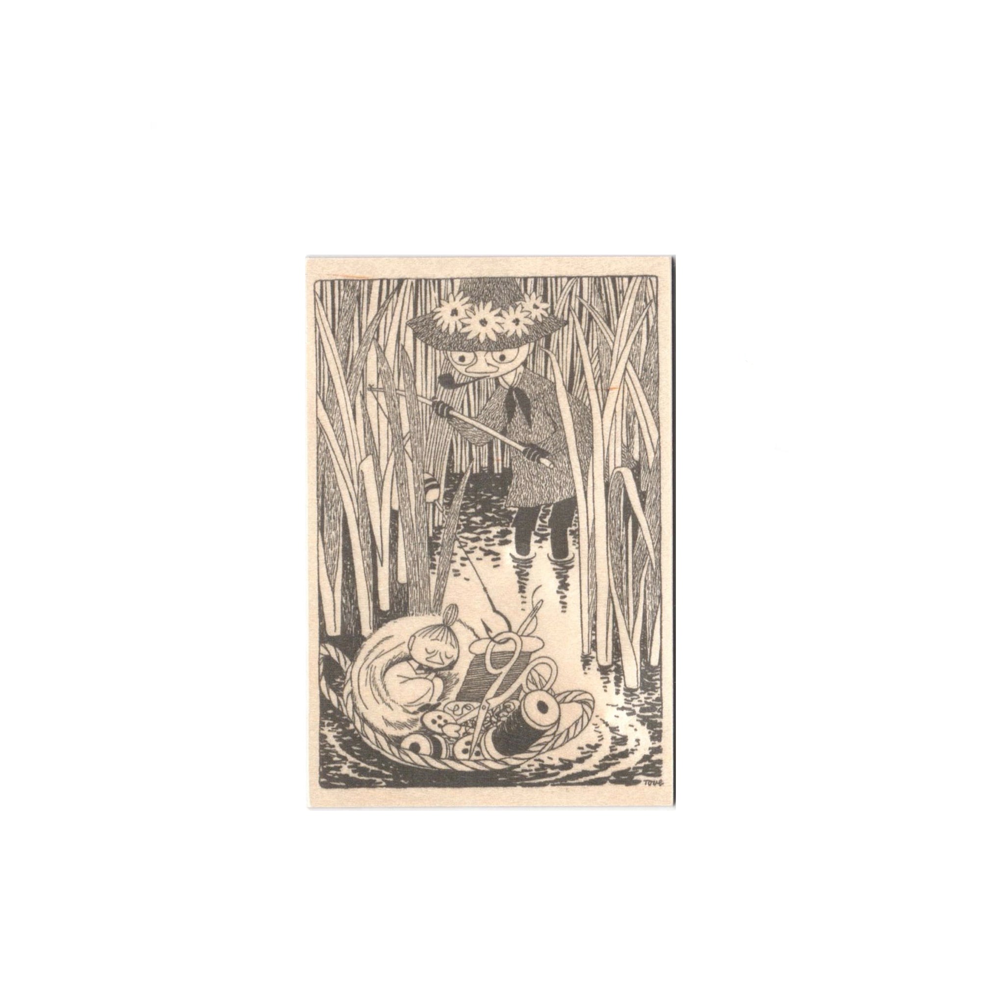 Moomin Wooden Postcards – Little King