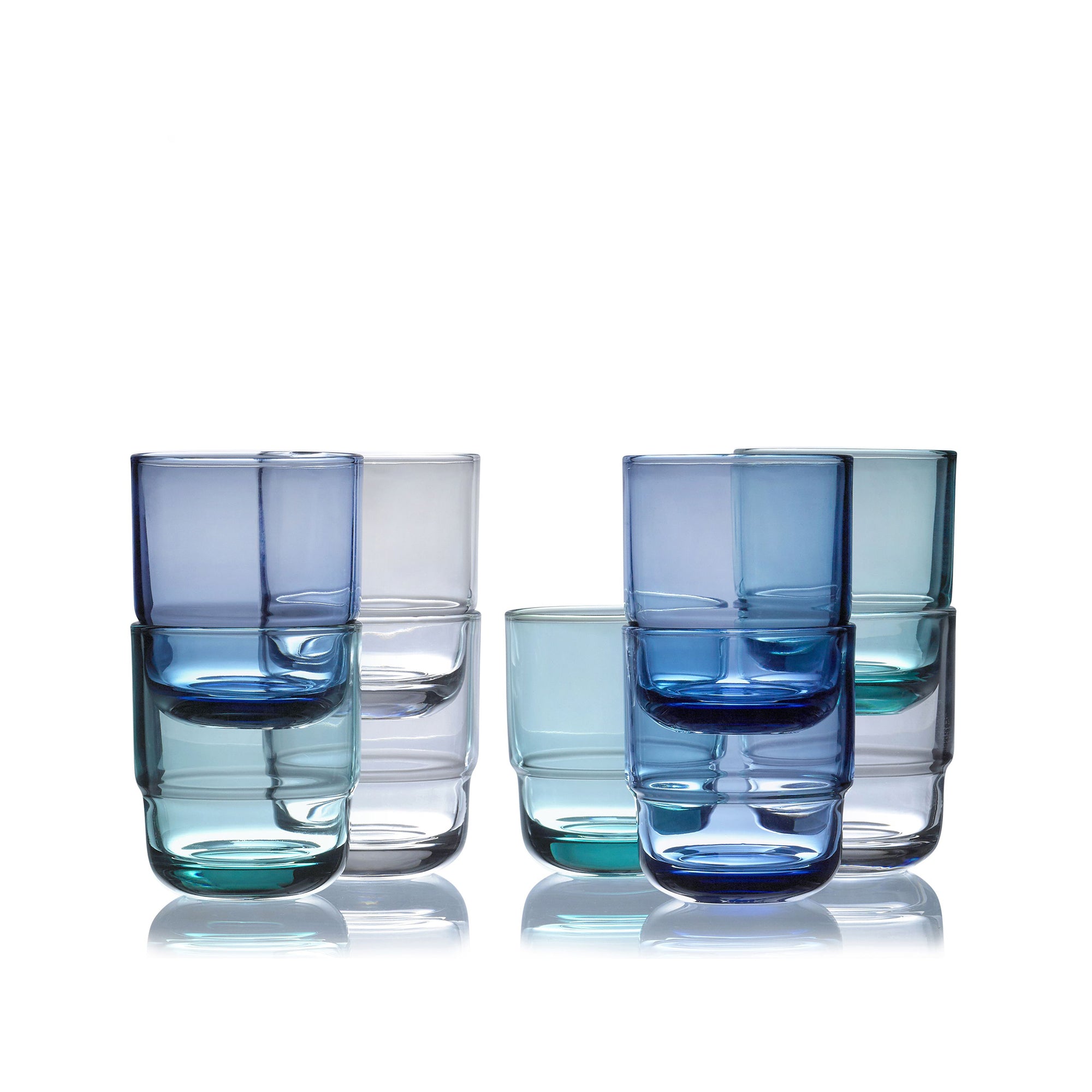 Stacking Glass Tumblers, 9.5 oz.
