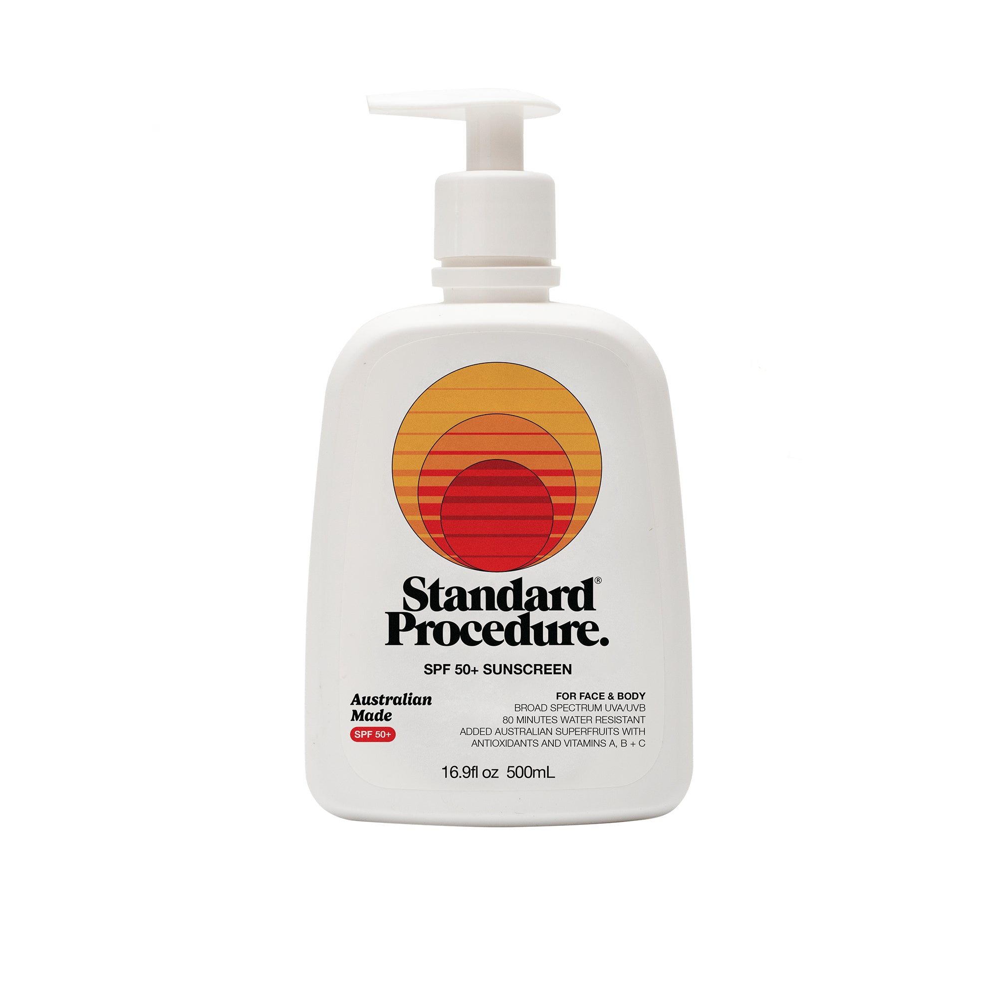 Sunscreen Lotion Pump SPF 50, 500 ml