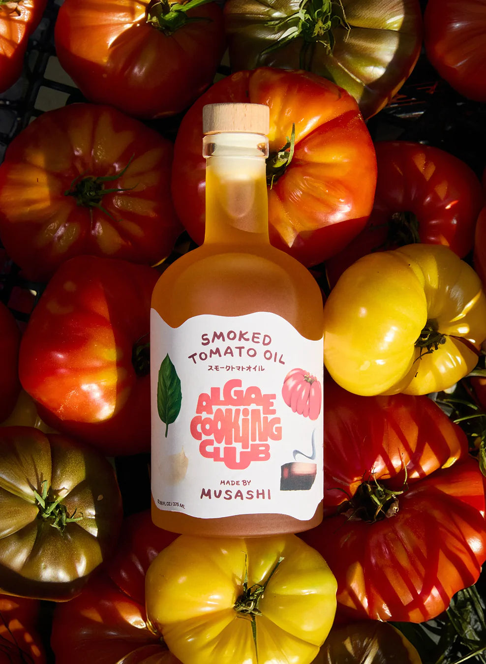 Chef Musashi's Smoked Tomato Oil