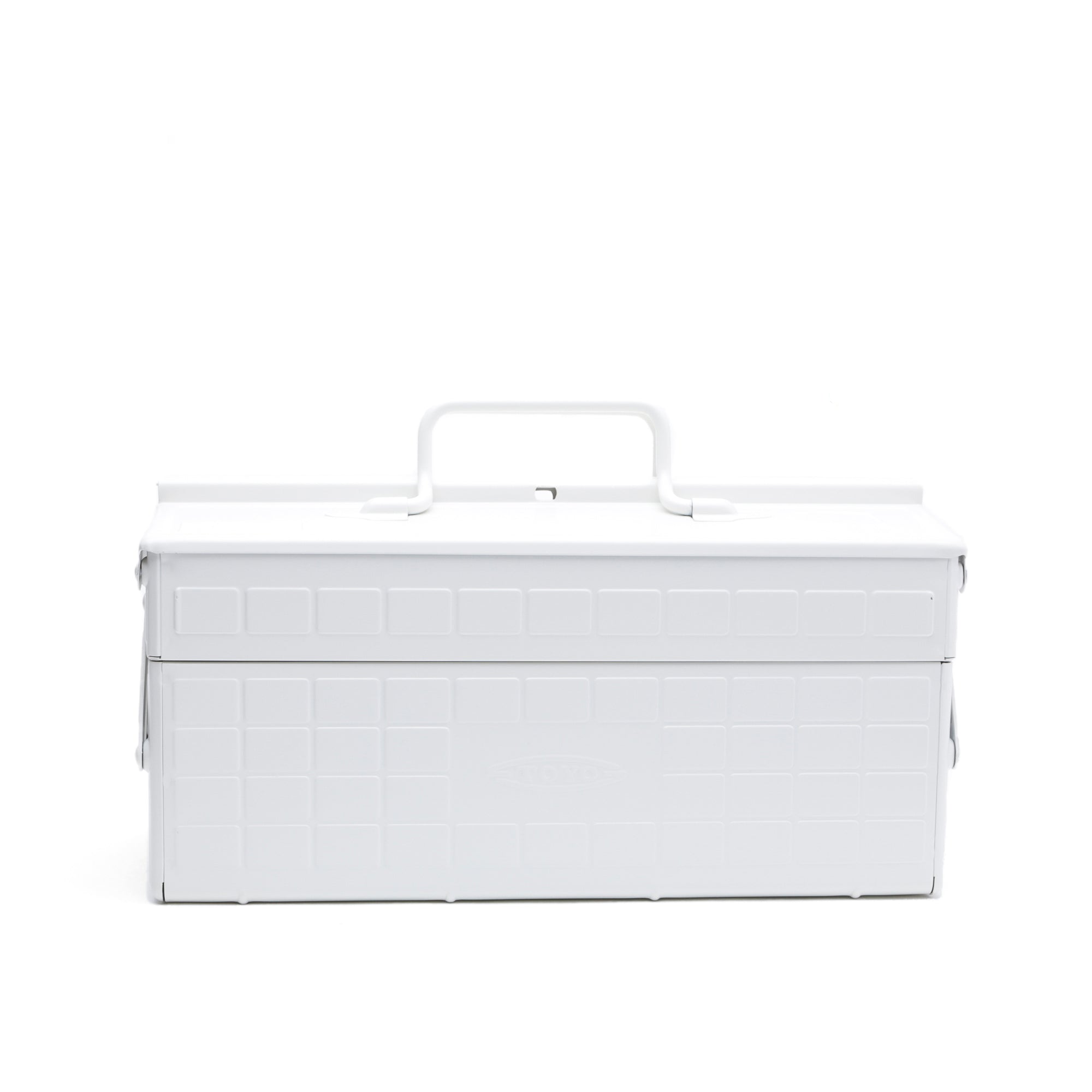 Toyo Steel Toolbox with Top Handle Y-350 White - Woods Grove