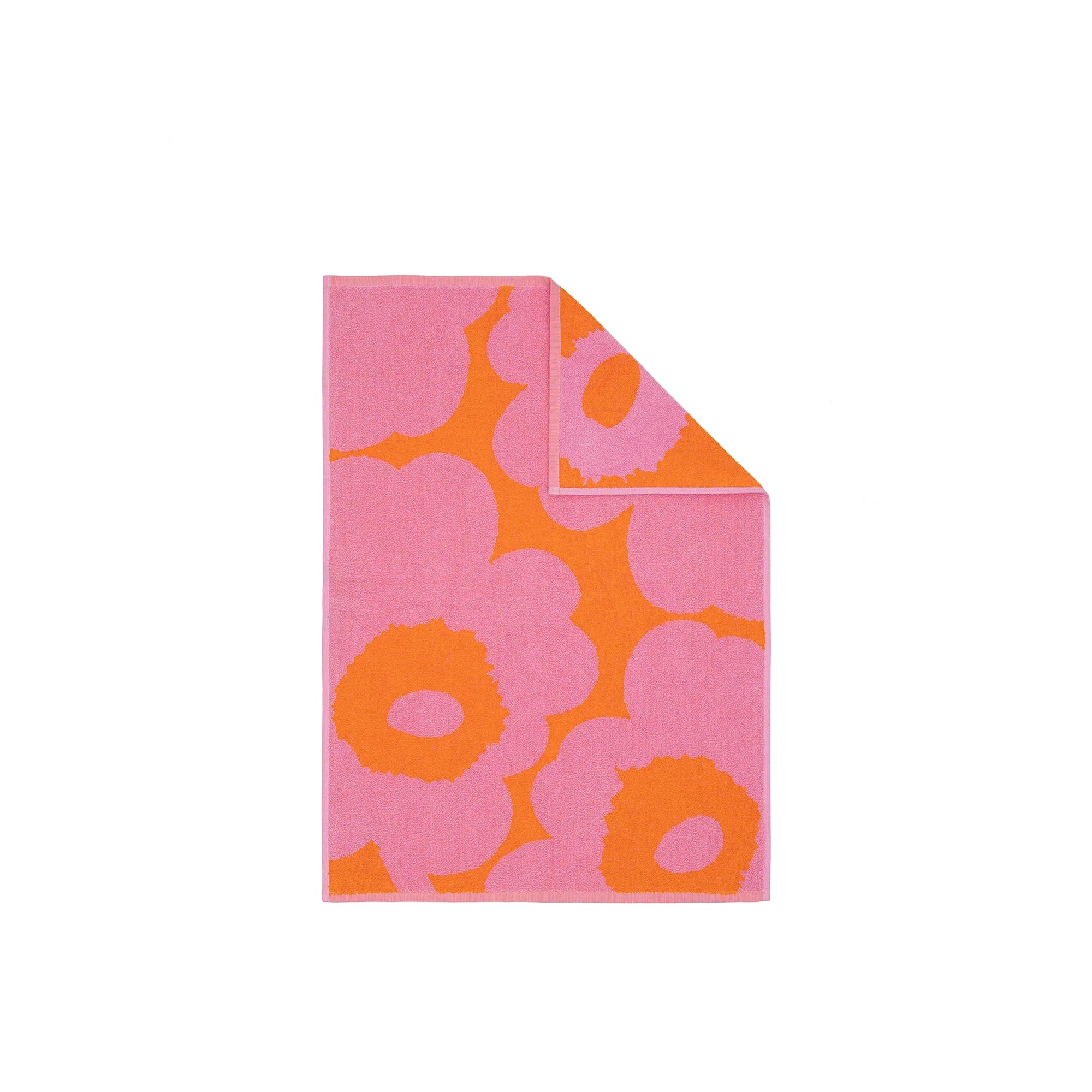 Unikko Towel, Orange and Pink