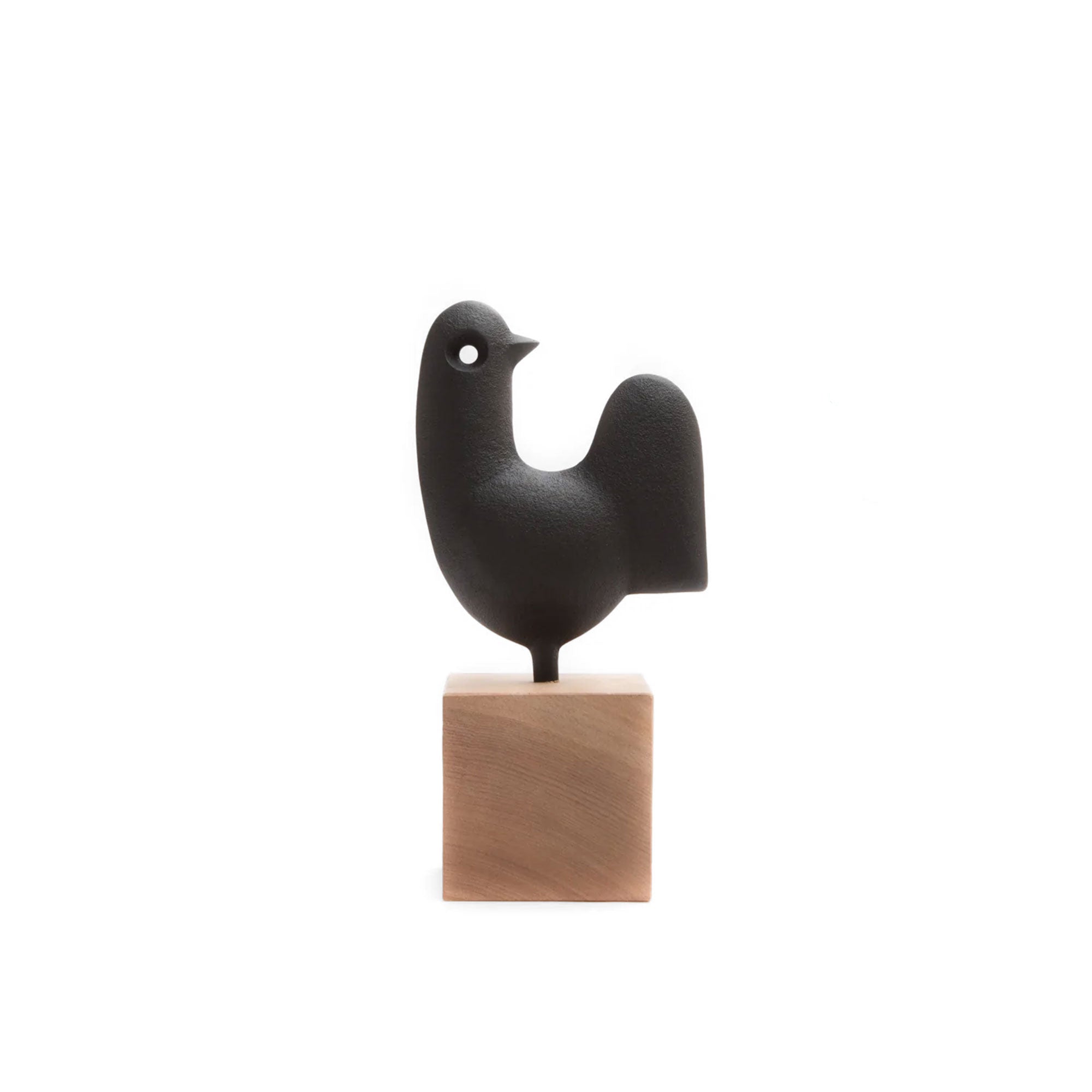 Cast Iron Weathercock Bird Sculpture