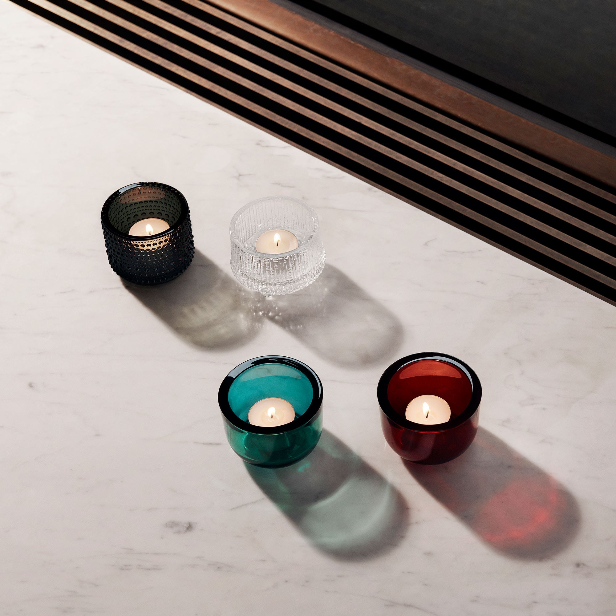 Ultima Thule Tealight Candleholder Clear 2.5"