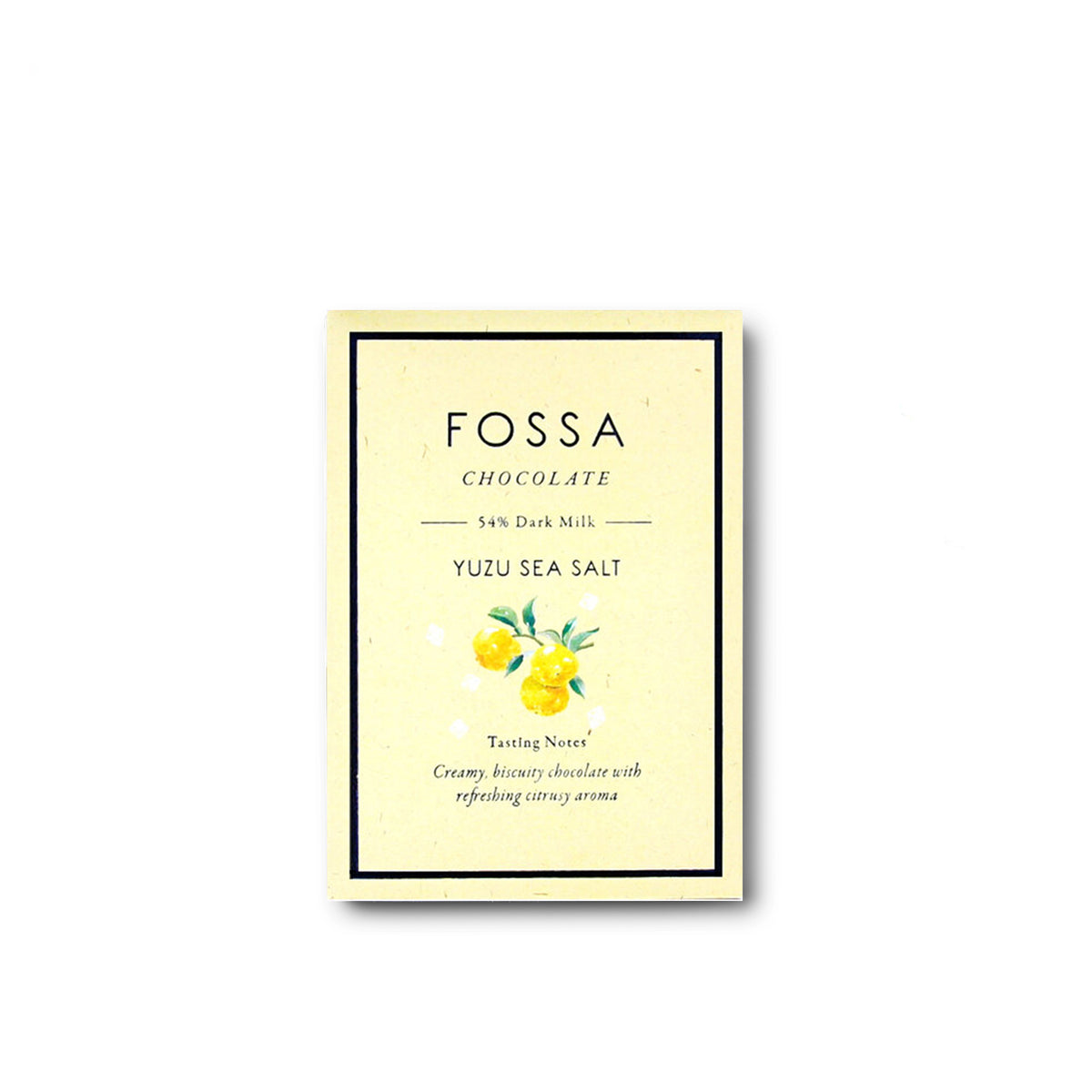 Yuzu Sea Salt Chocolate, 50g.