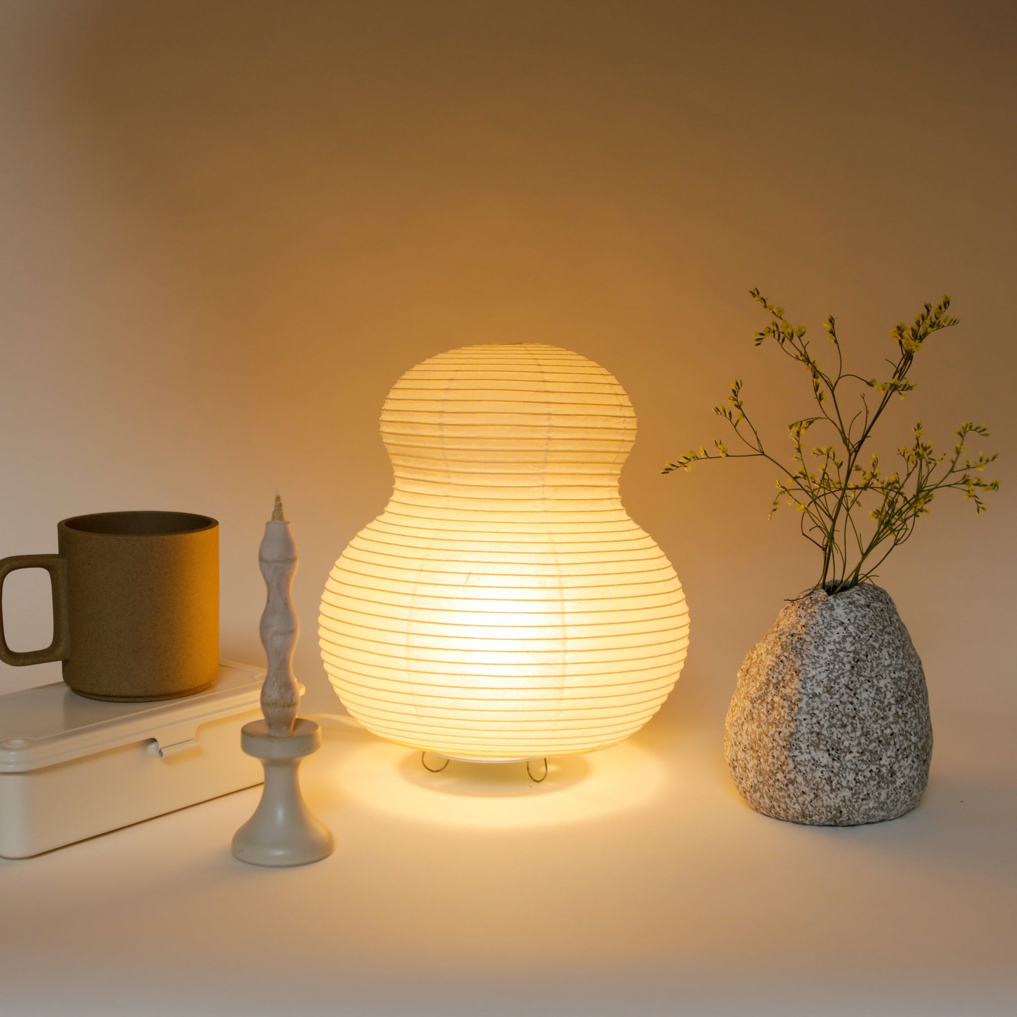 The Gourd  - Paper Moon Table Lamp, No. 2