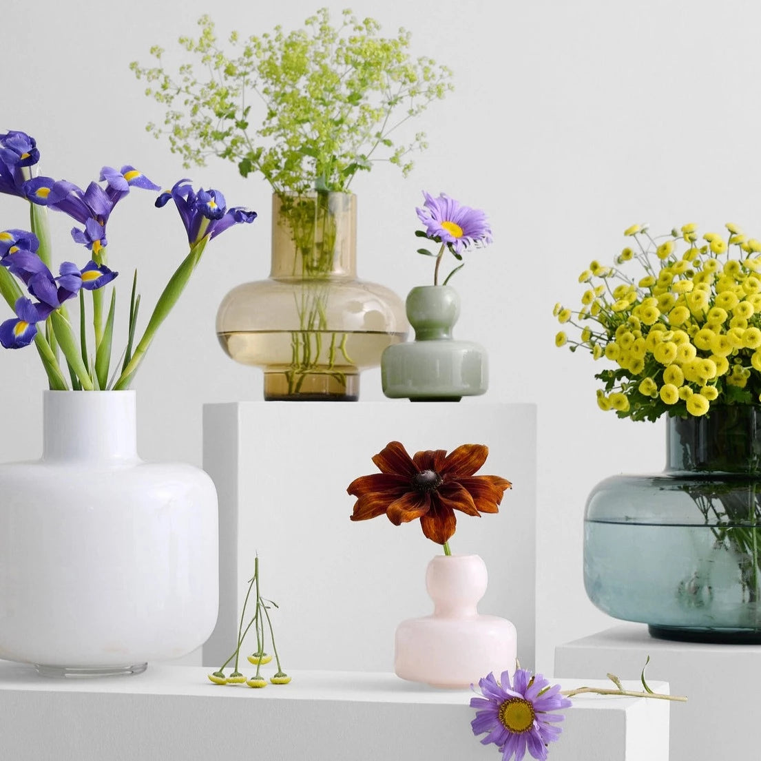 Flower Vase, Olive